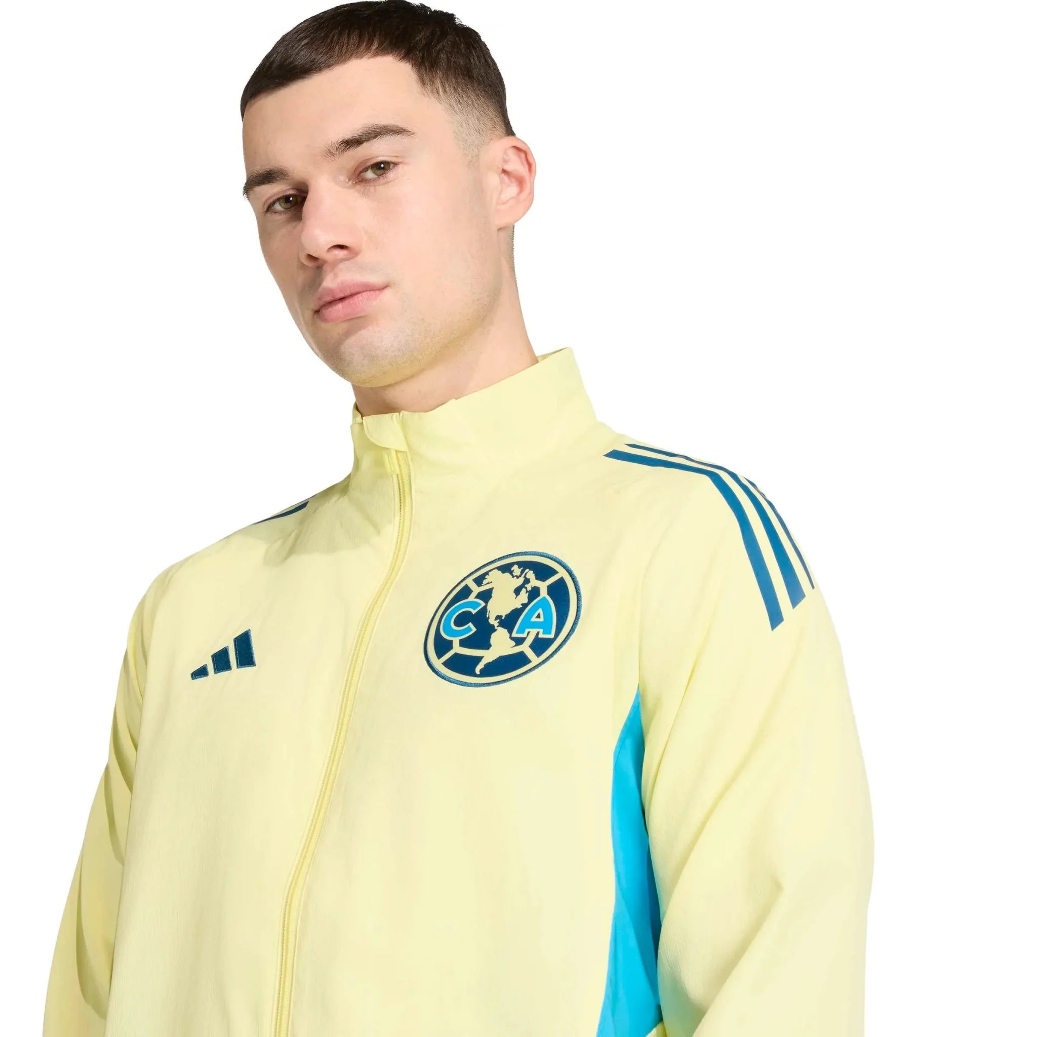 adidas 2025-26 Club America Men's Prematch Jacket 4