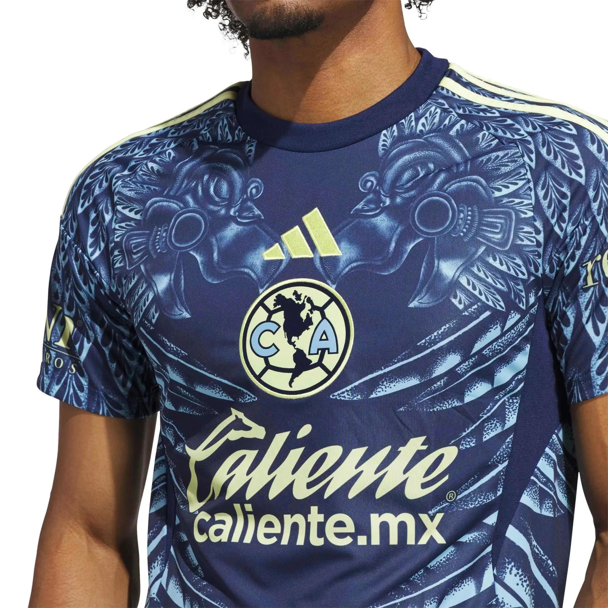 adidas 2025-26 Club America Men's Stadium Away Soccer Jersey 5