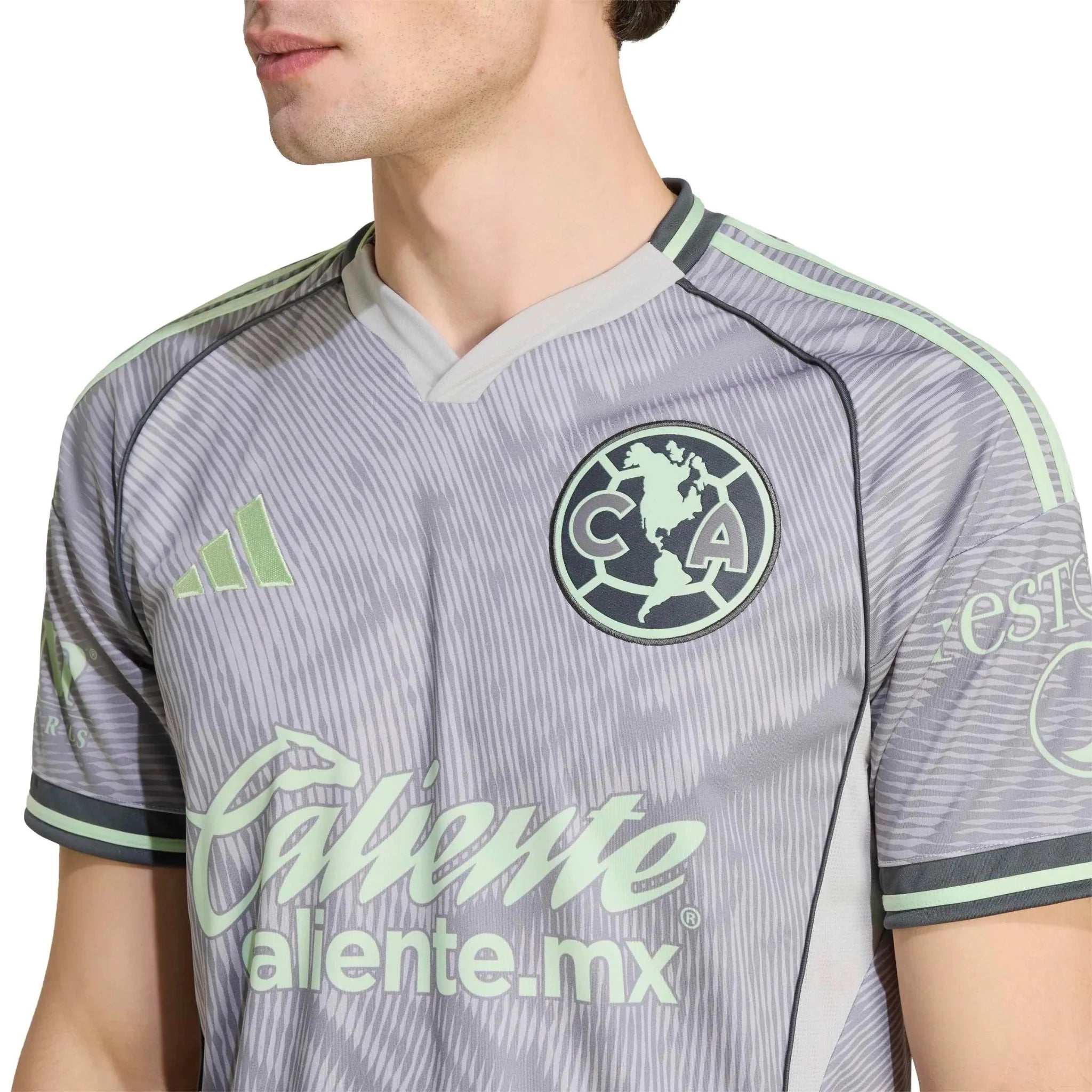 adidas 2025-26 Club America Men's Stadium Third Soccer Jersey 5