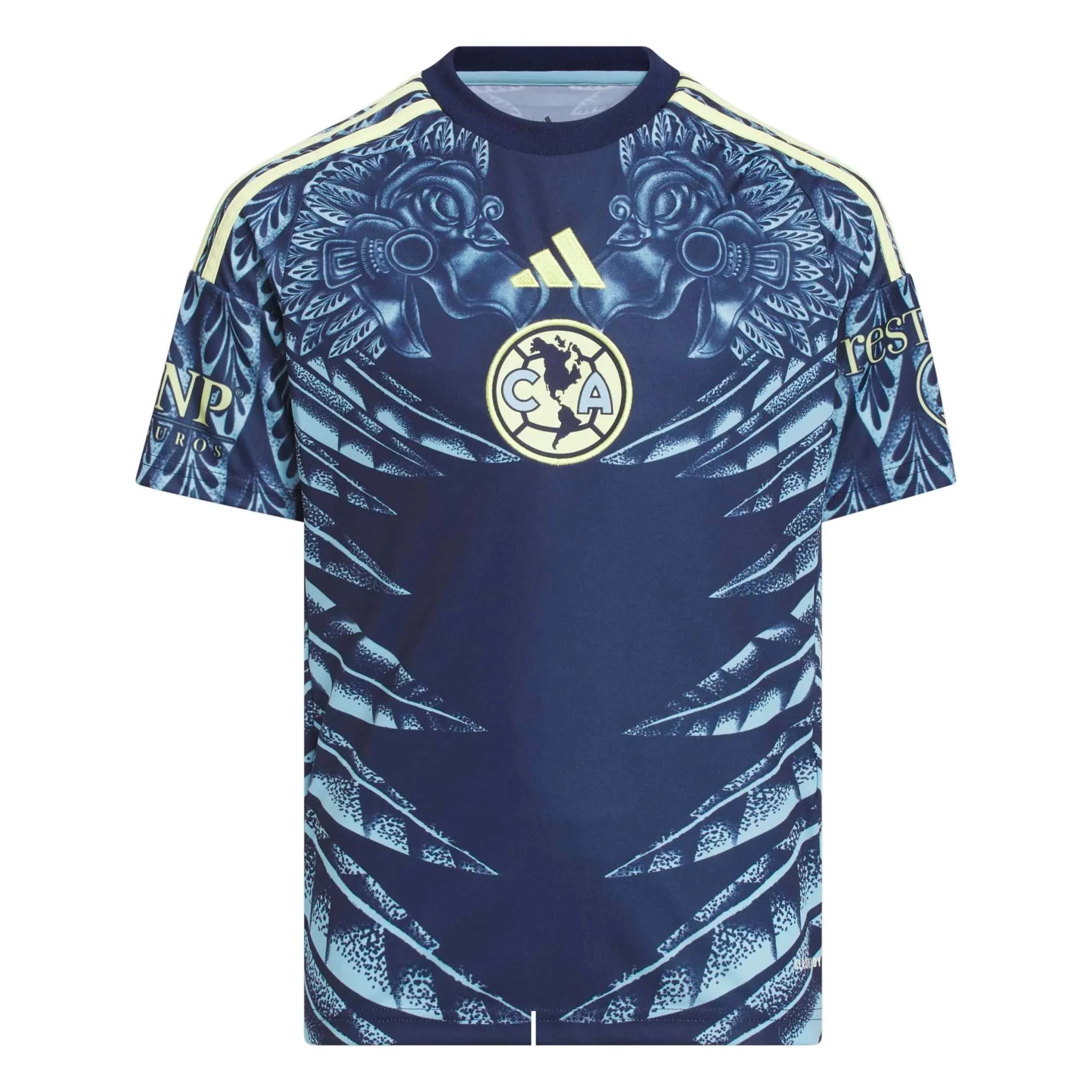 adidas 2025-26 Club America Youth Stadium Away Soccer Jersey 1