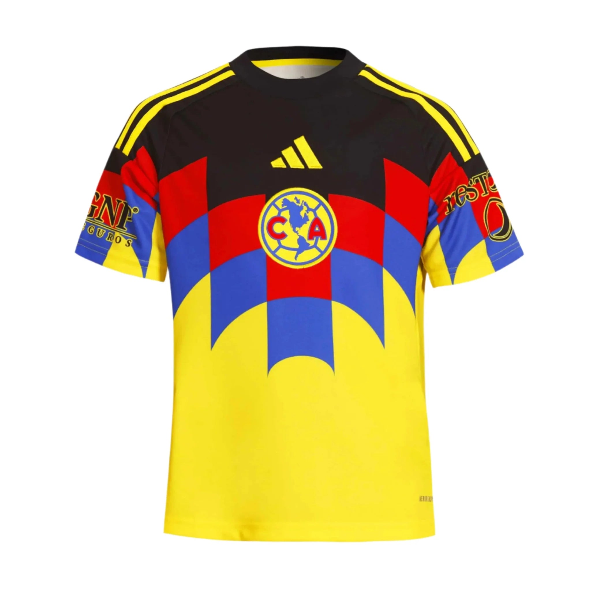 adidas 2025-26 Club America Youth Stadium Home Soccer Jersey 1