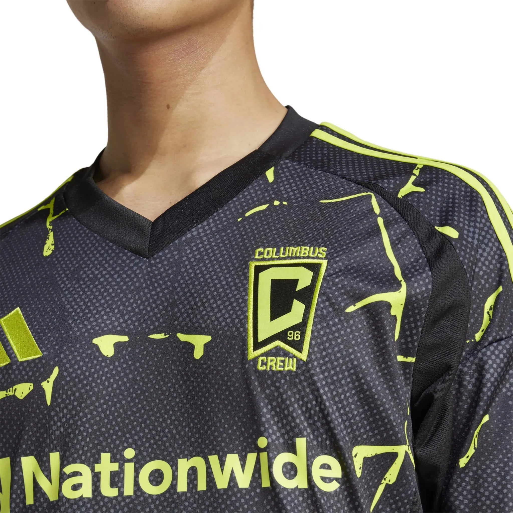adidas 2025-26 Columbus Crew Men's Stadium Away Soccer Jersey 6