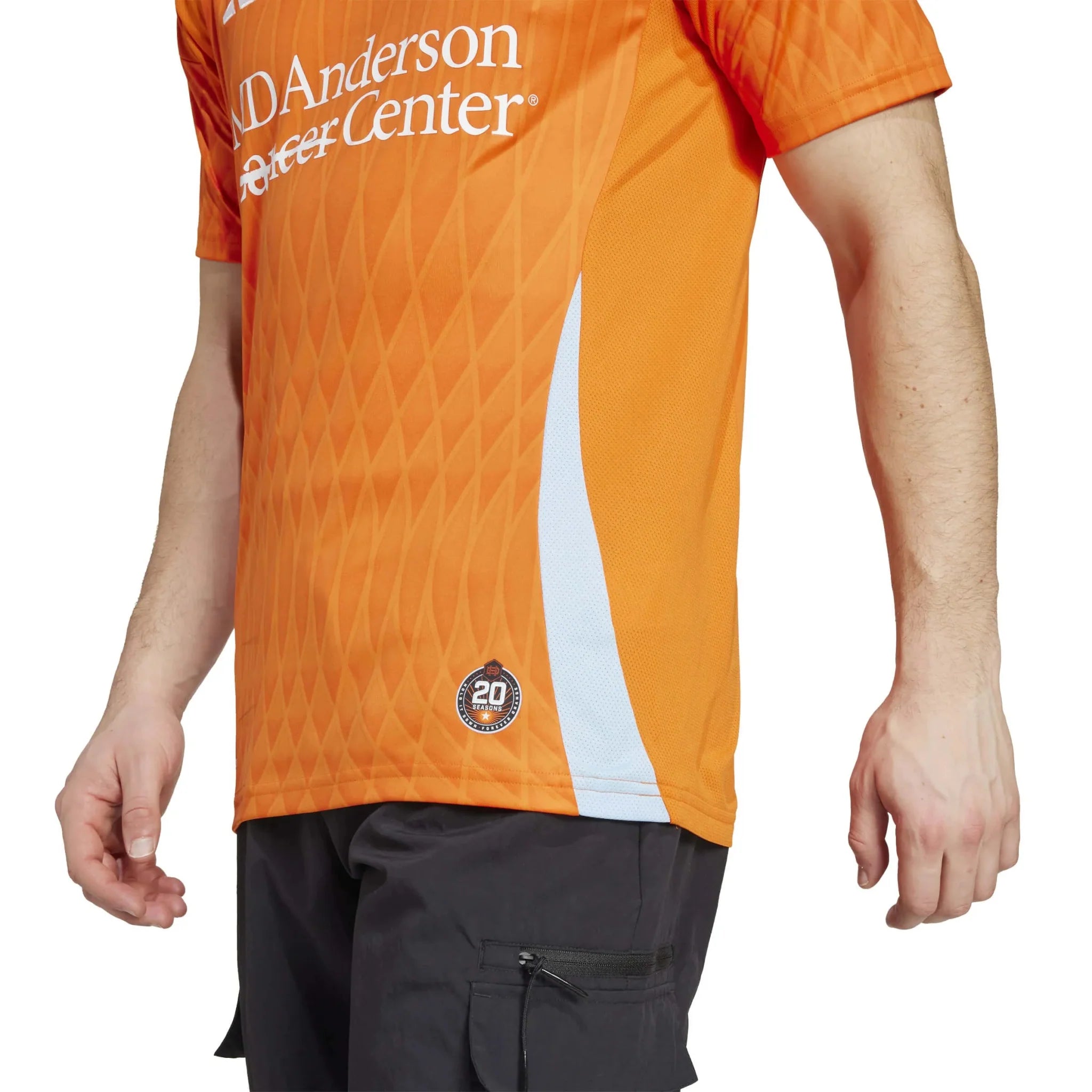adidas 2025-26 Houston Dynamo Men's Stadium Home Soccer Jersey 7