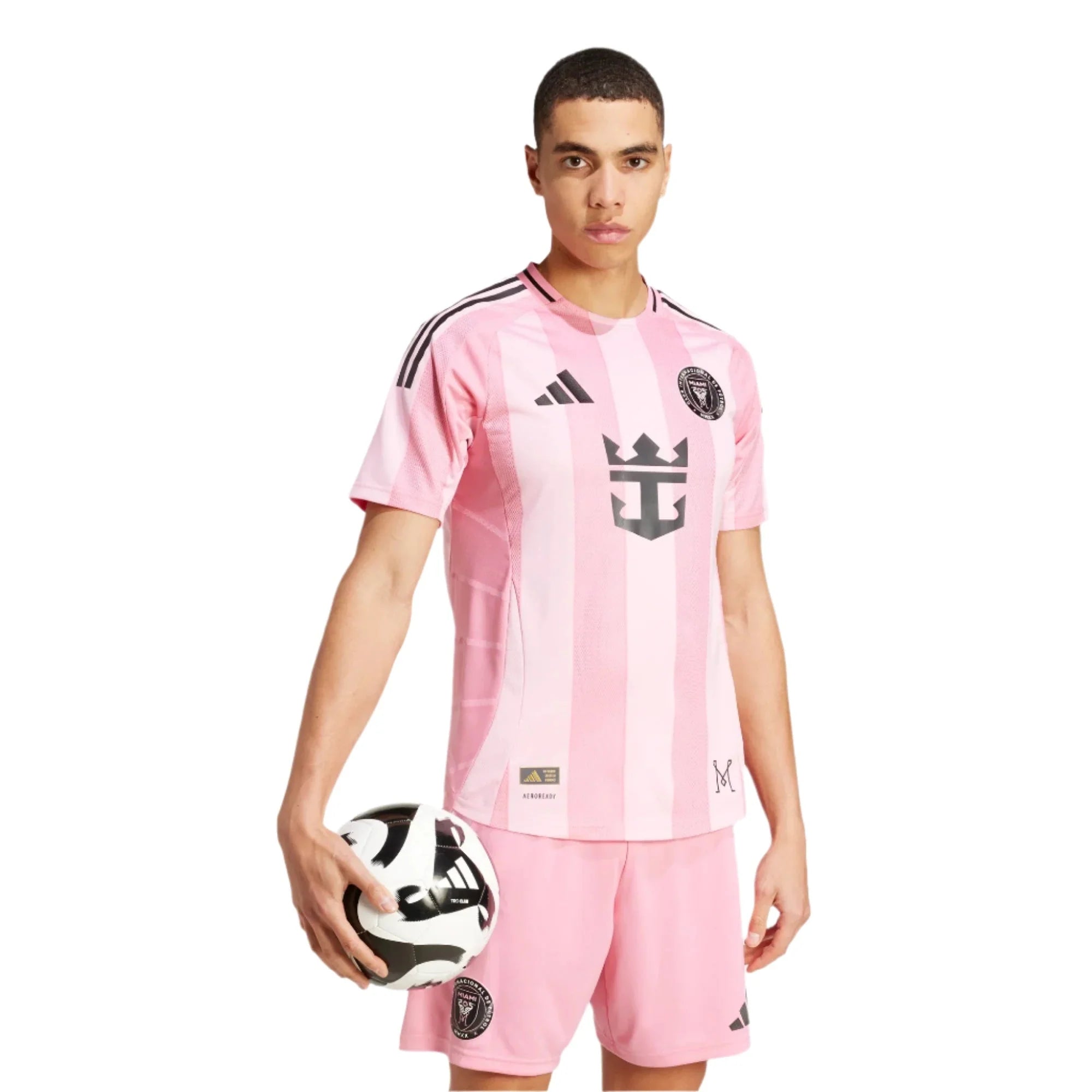adidas 2025-26 Inter Miami Men's Authentic Home Jersey 4