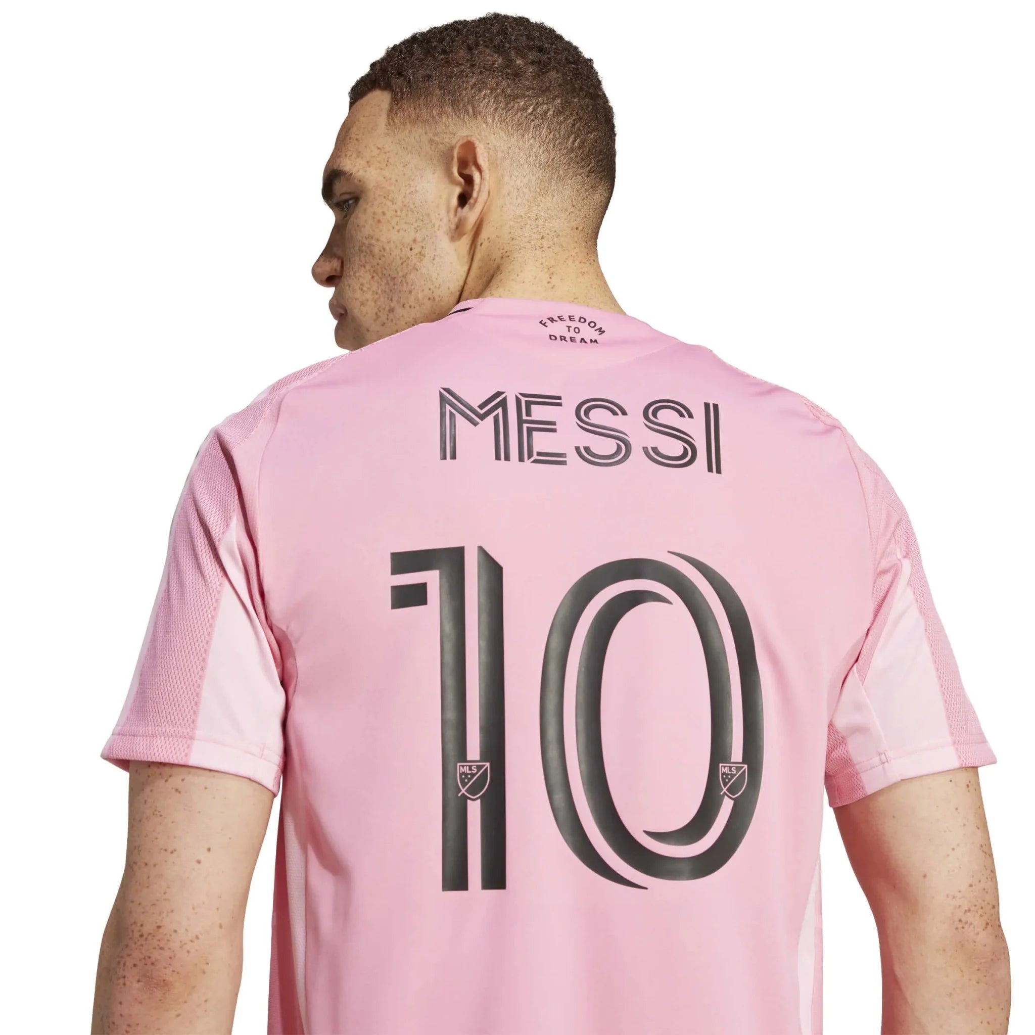 adidas 2025-26 Inter Miami Men's Messi #10 Authentic Home Soccer Jersey 6