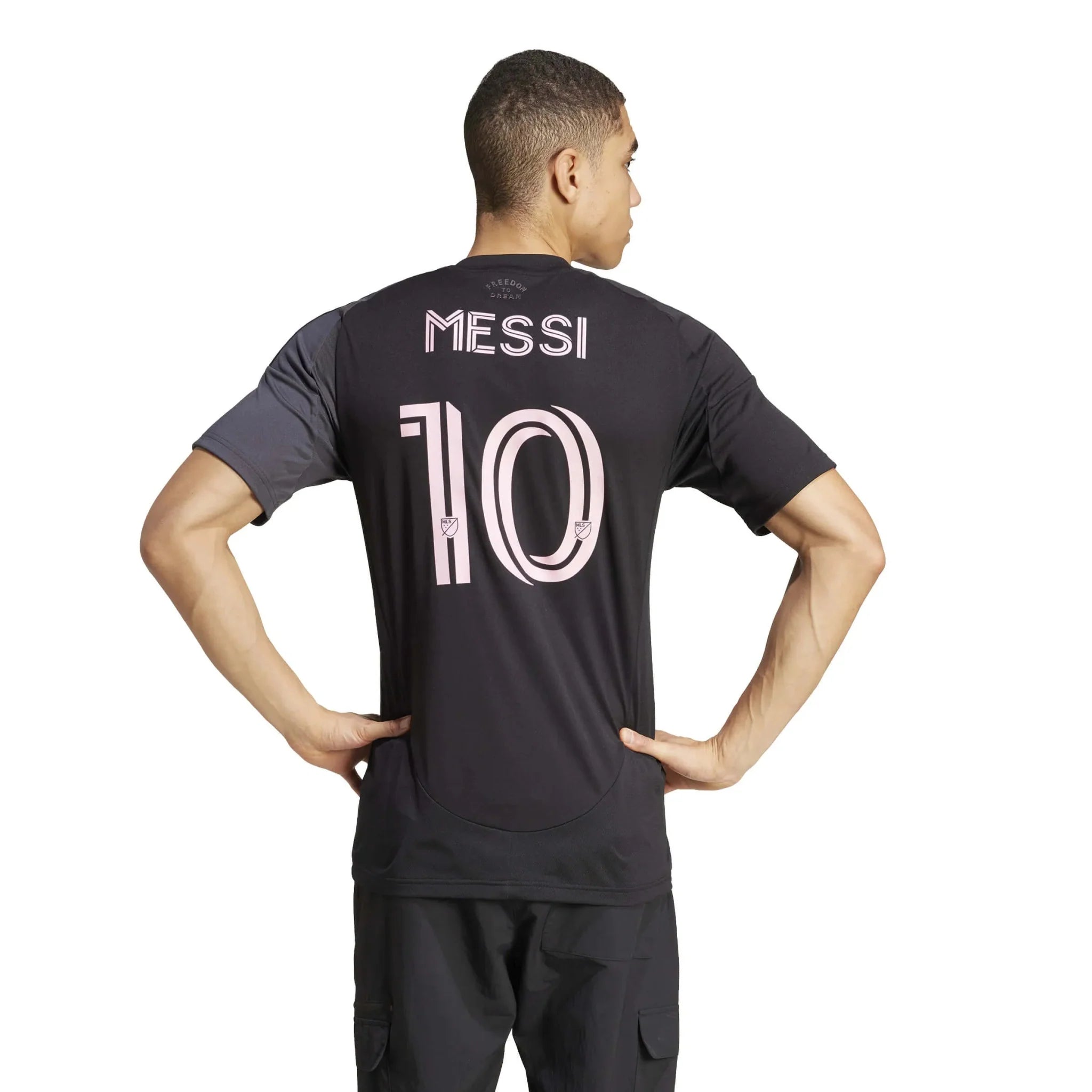 adidas 2025-26 Inter Miami Men's Messi #10 Stadium Away Jersey 3