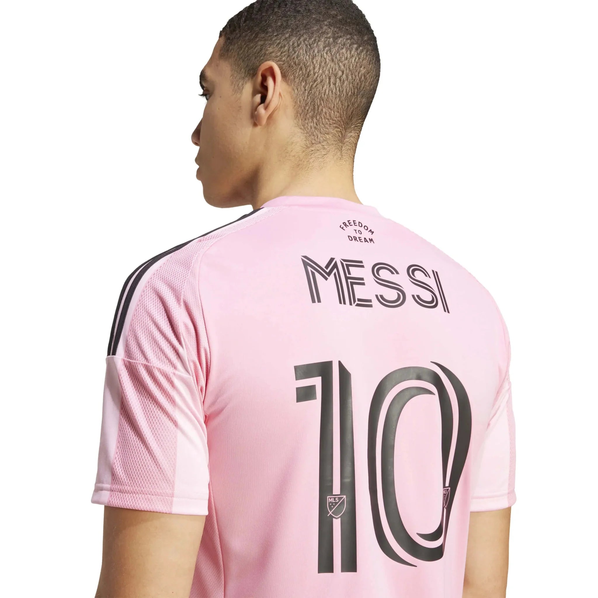 adidas 2025-26 Inter Miami Men's Messi #10 Stadium Home Soccer Jersey 6