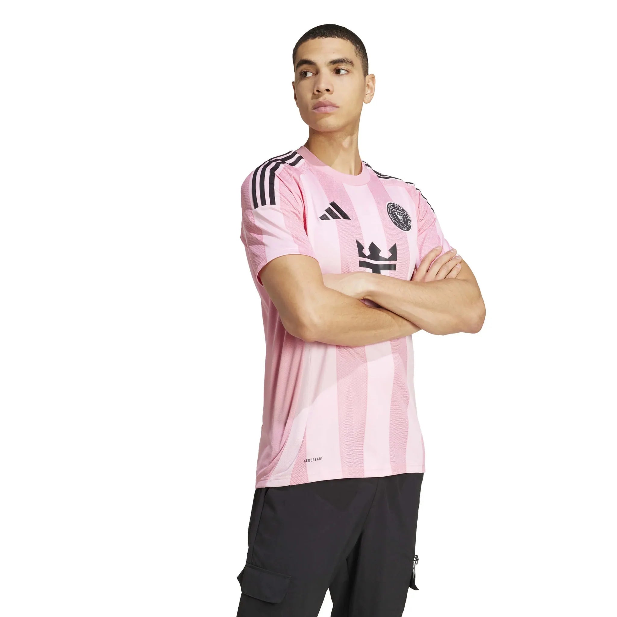 adidas 2025-26 Inter Miami Men's Messi #10 Stadium Home Soccer Jersey 4