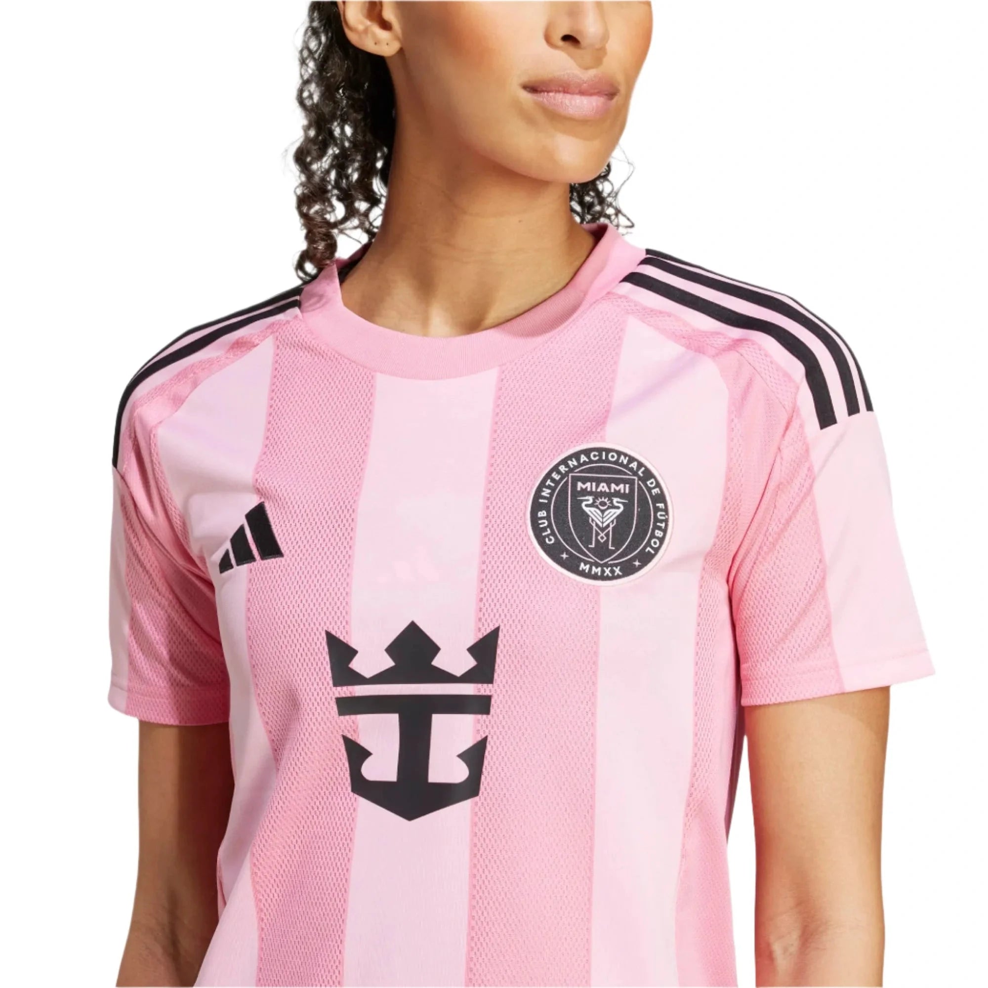adidas 2025-26 Inter Miami Women's Messi #10 Stadium Home Jersey 7