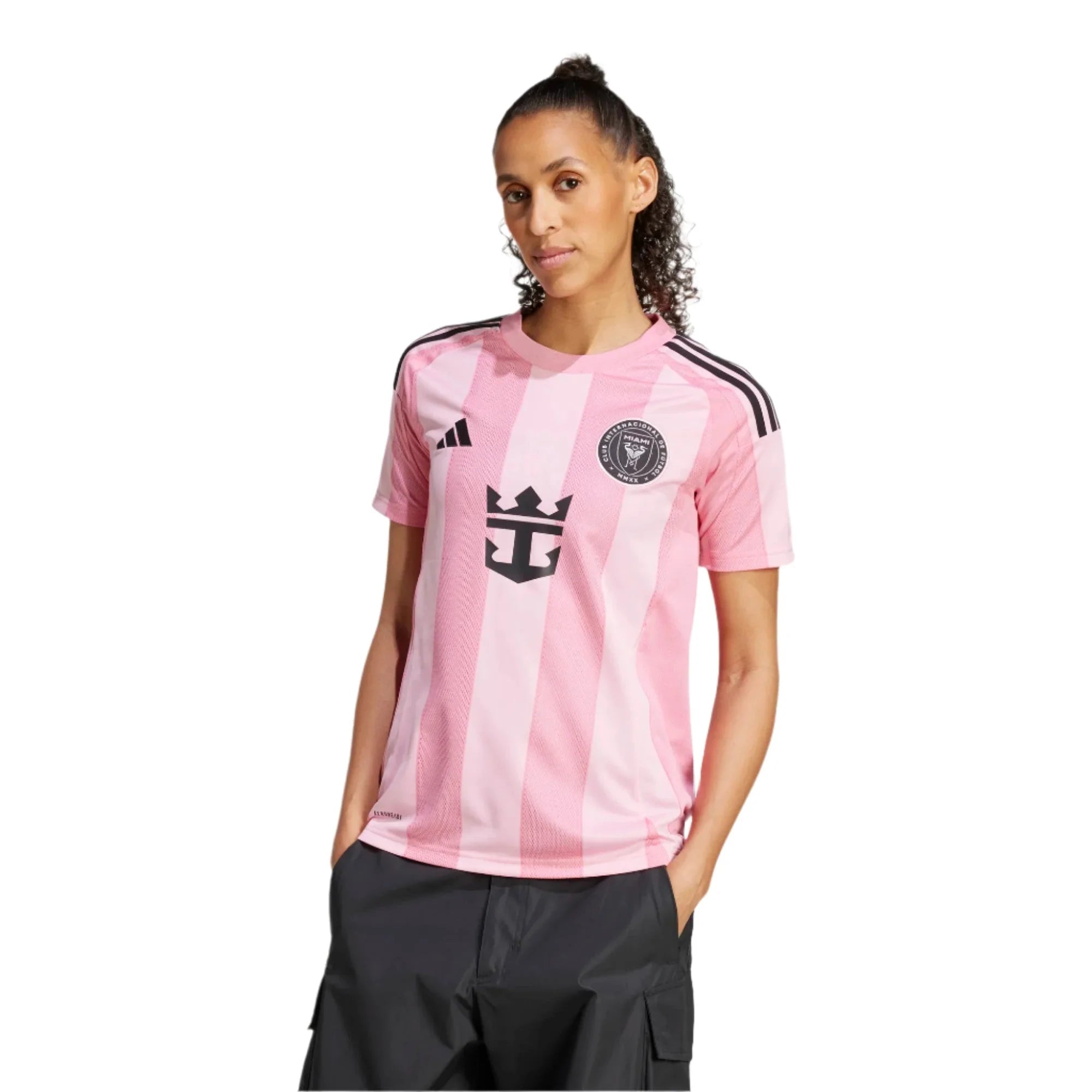 adidas 2025-26 Inter Miami Women's Messi #10 Stadium Home Jersey 4