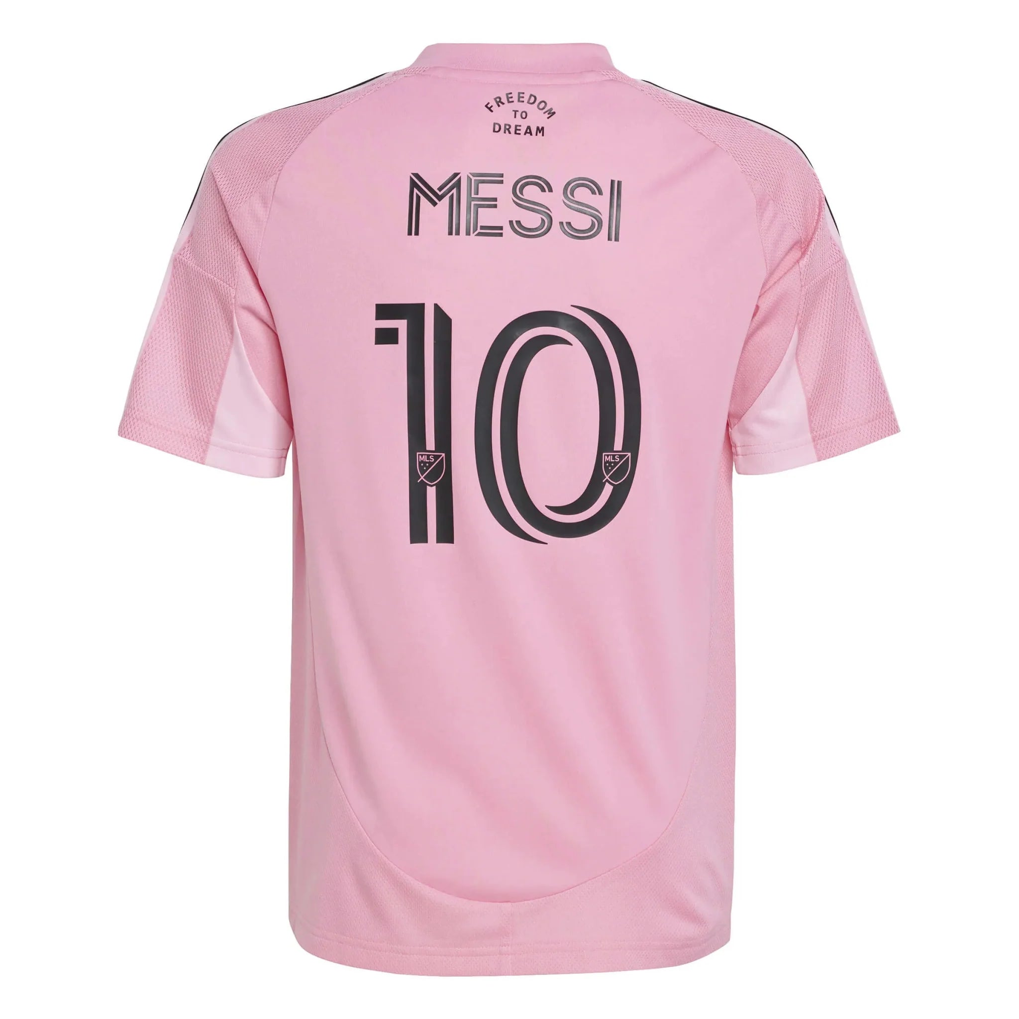 adidas 2025-26 Inter Miami Youth Messi #10 Stadium Home Soccer Jersey 1