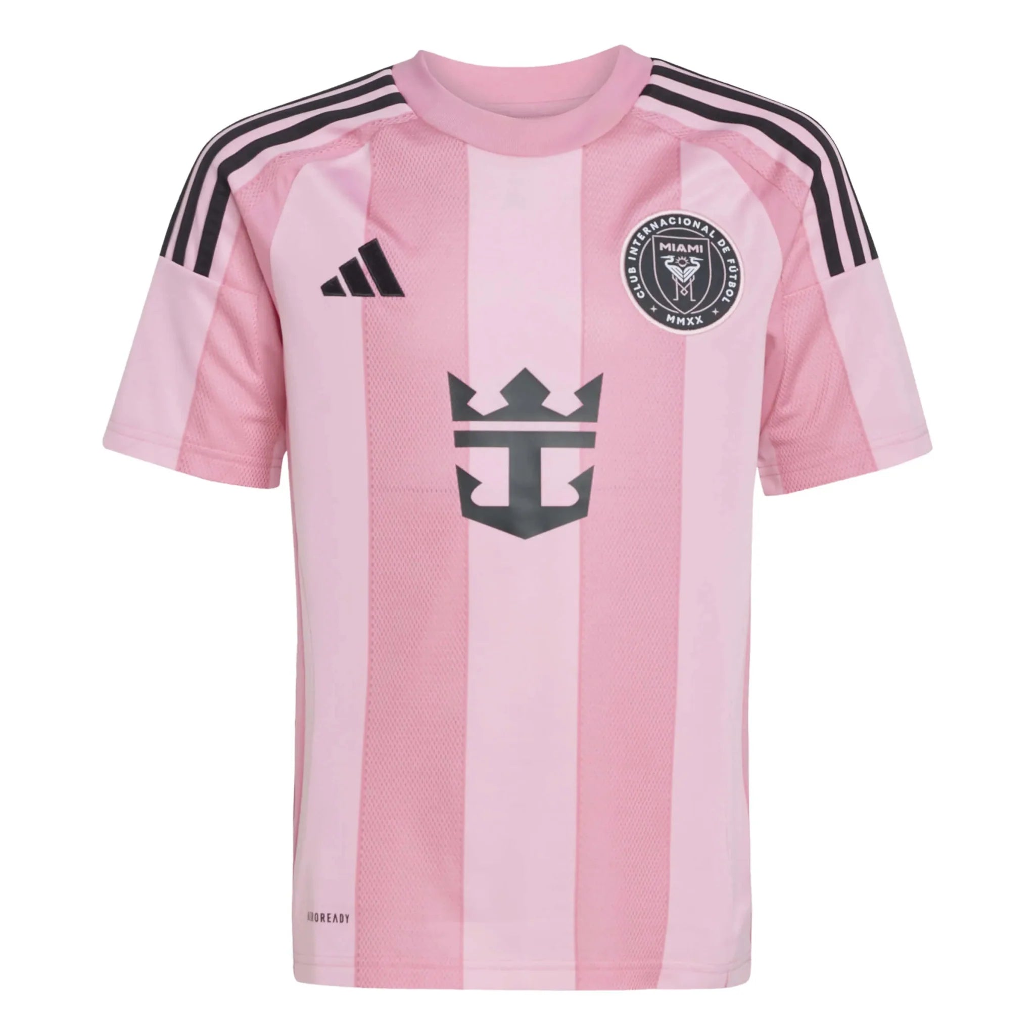 adidas 2025-26 Inter Miami Youth Stadium Home Soccer Jersey 1