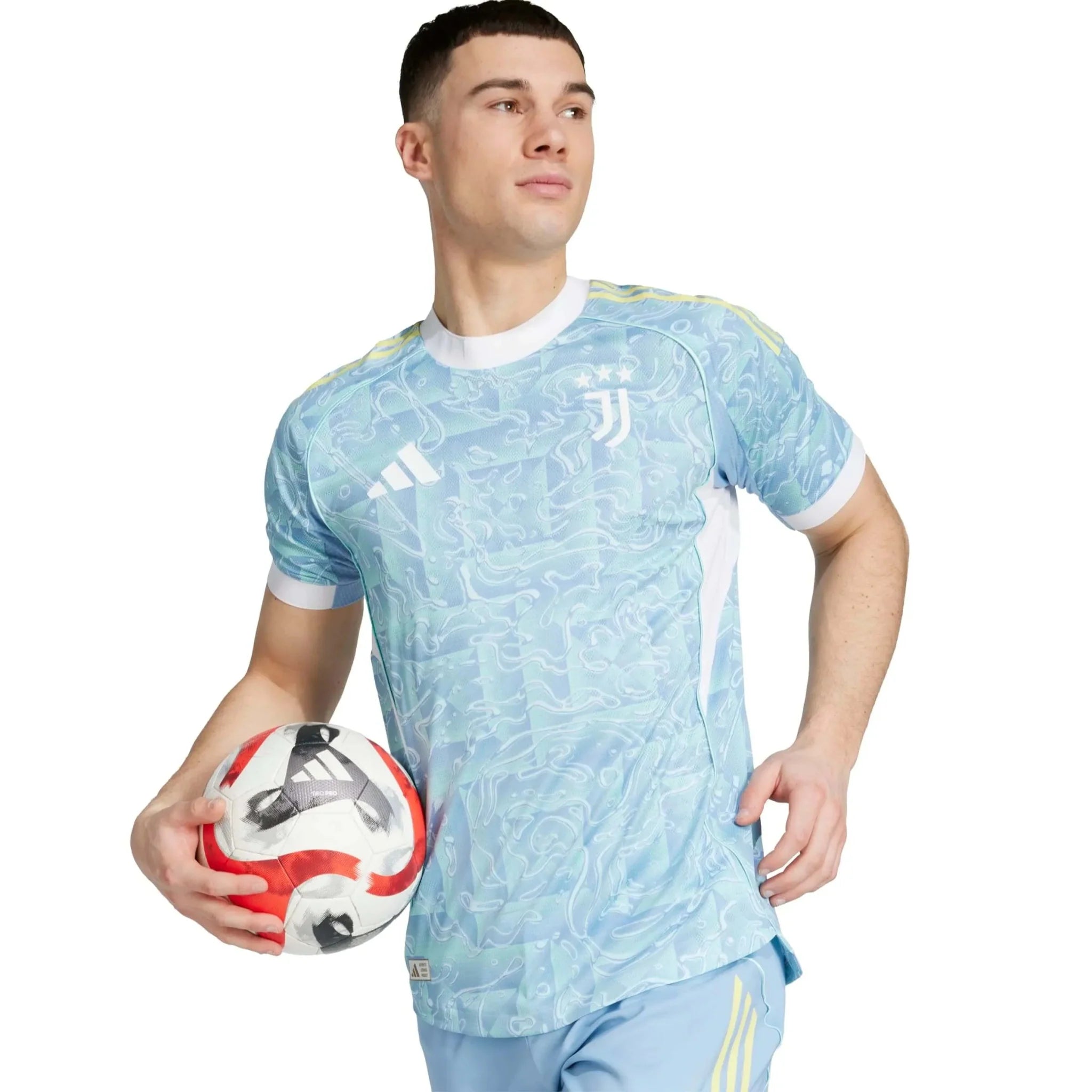 adidas 2025-26 Juventus Men's Authentic Away Soccer Jersey 5