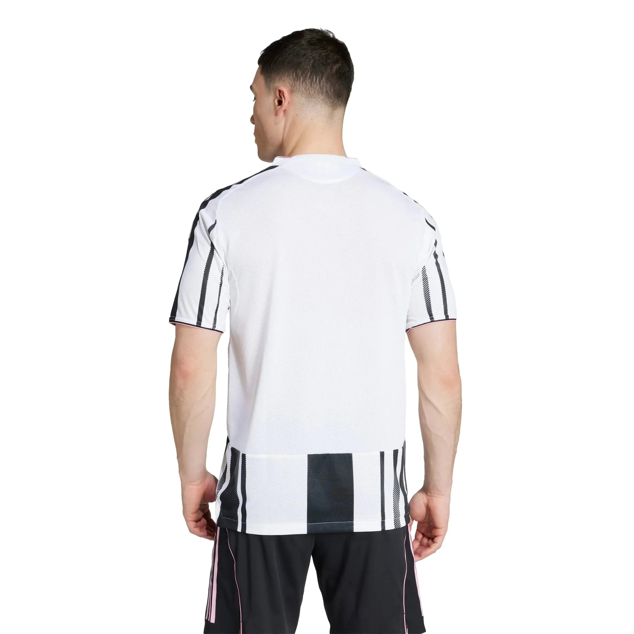 adidas 2025-26 Juventus Men's Authentic Home Soccer Jersey 4
