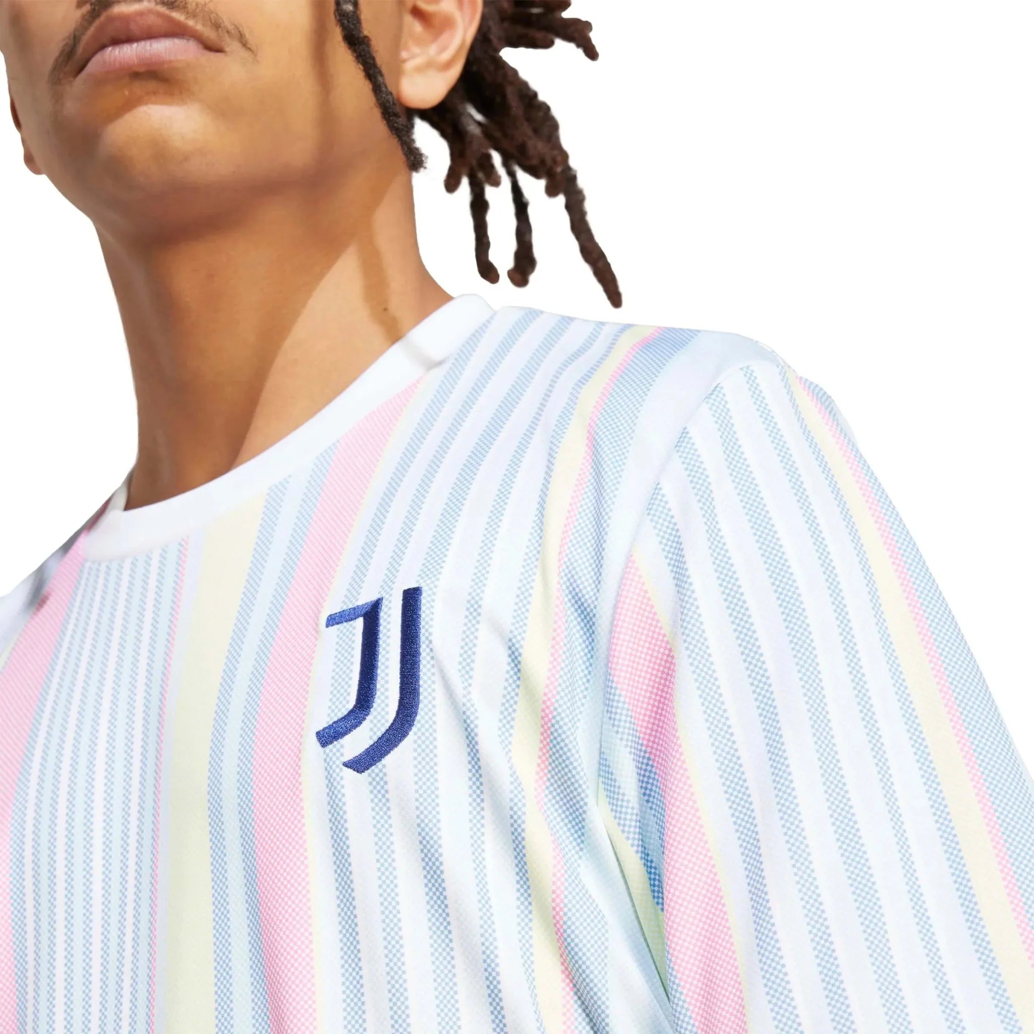 adidas 2025-26 Juventus Men's Pre-Match Soccer Jersey 6