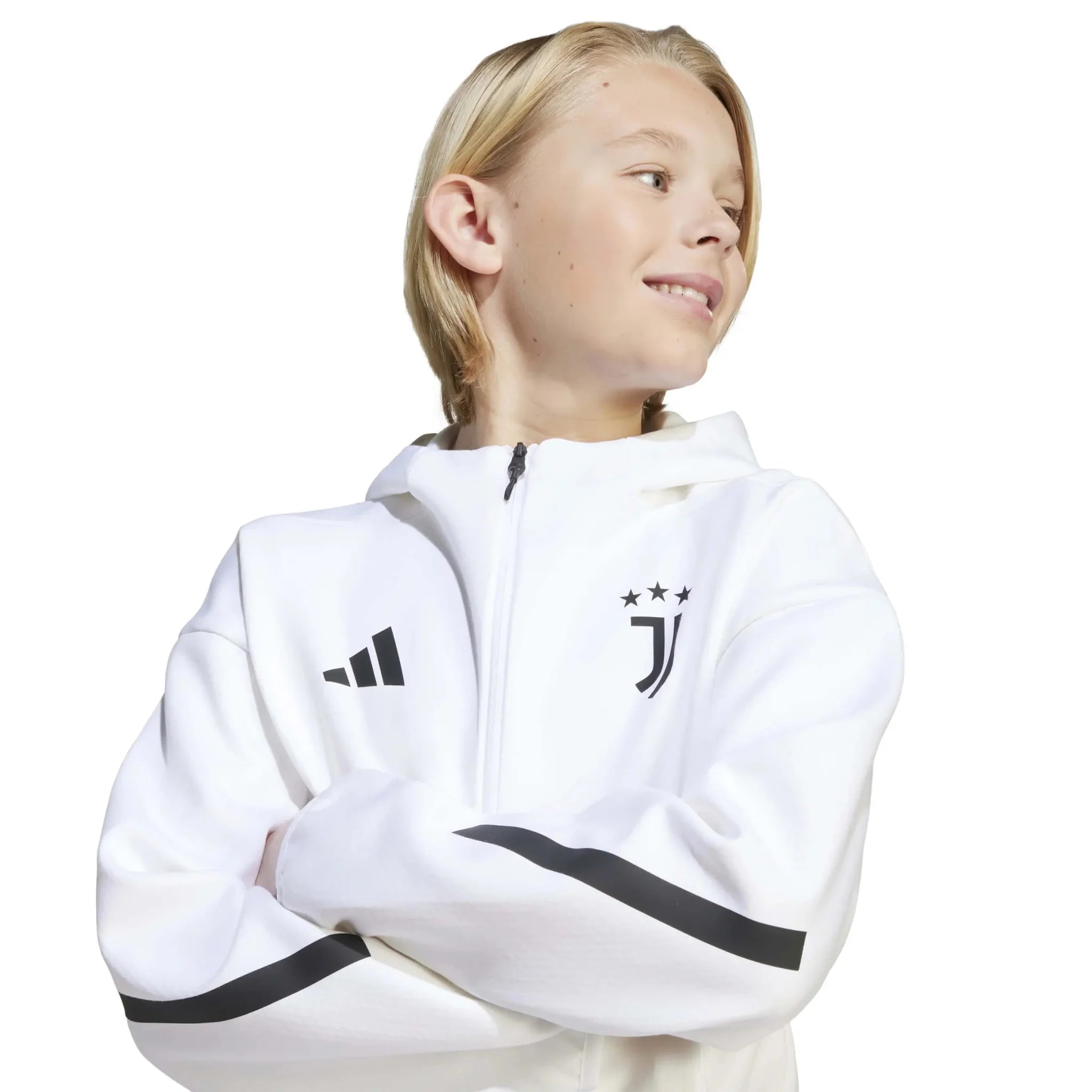 adidas 2025-26 Juventus Youth Anthem Jacket 2