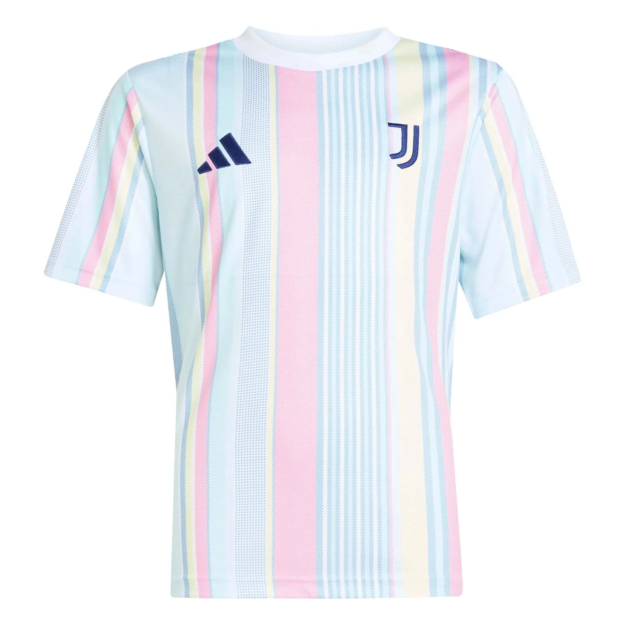 adidas 2025-26 Juventus Youth Pre-Match Soccer Jersey 1