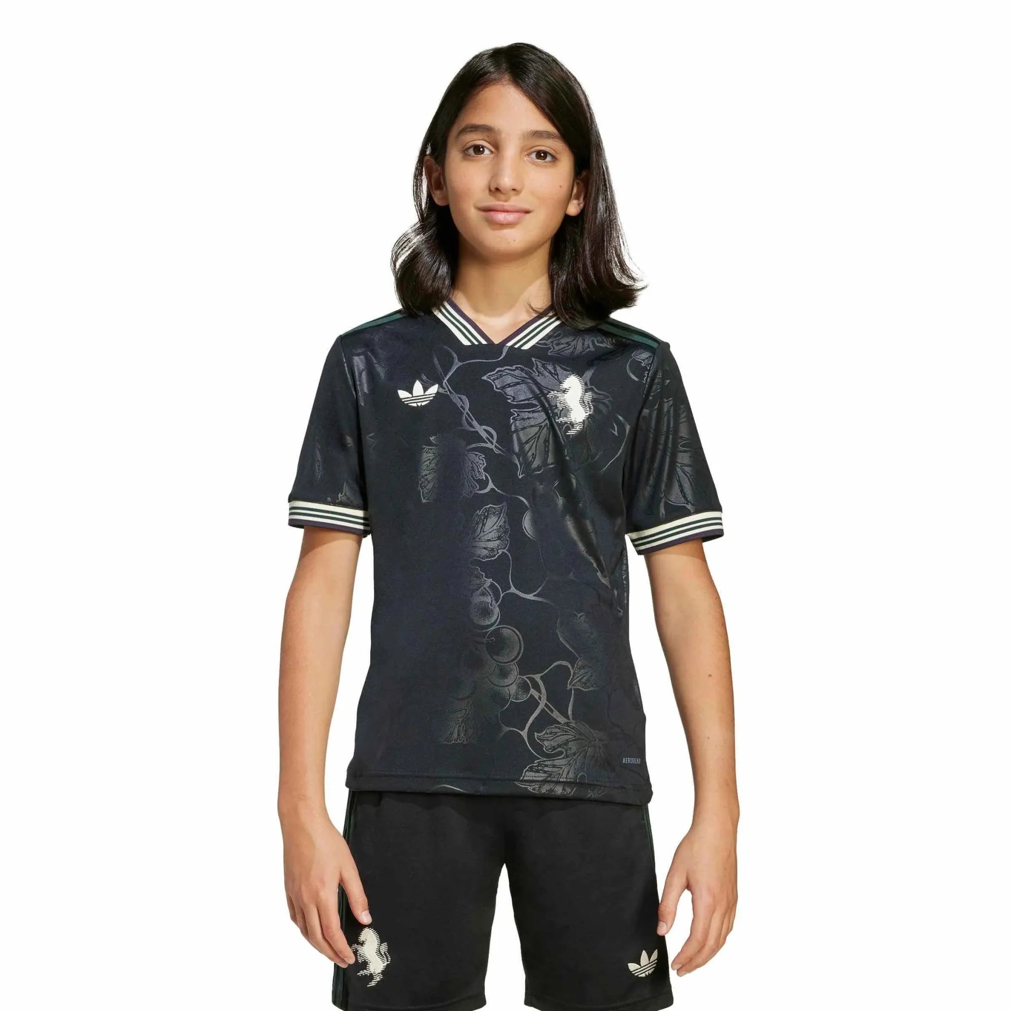 adidas 2025-26 Juventus Youth Stadium Third Soccer Jersey 5
