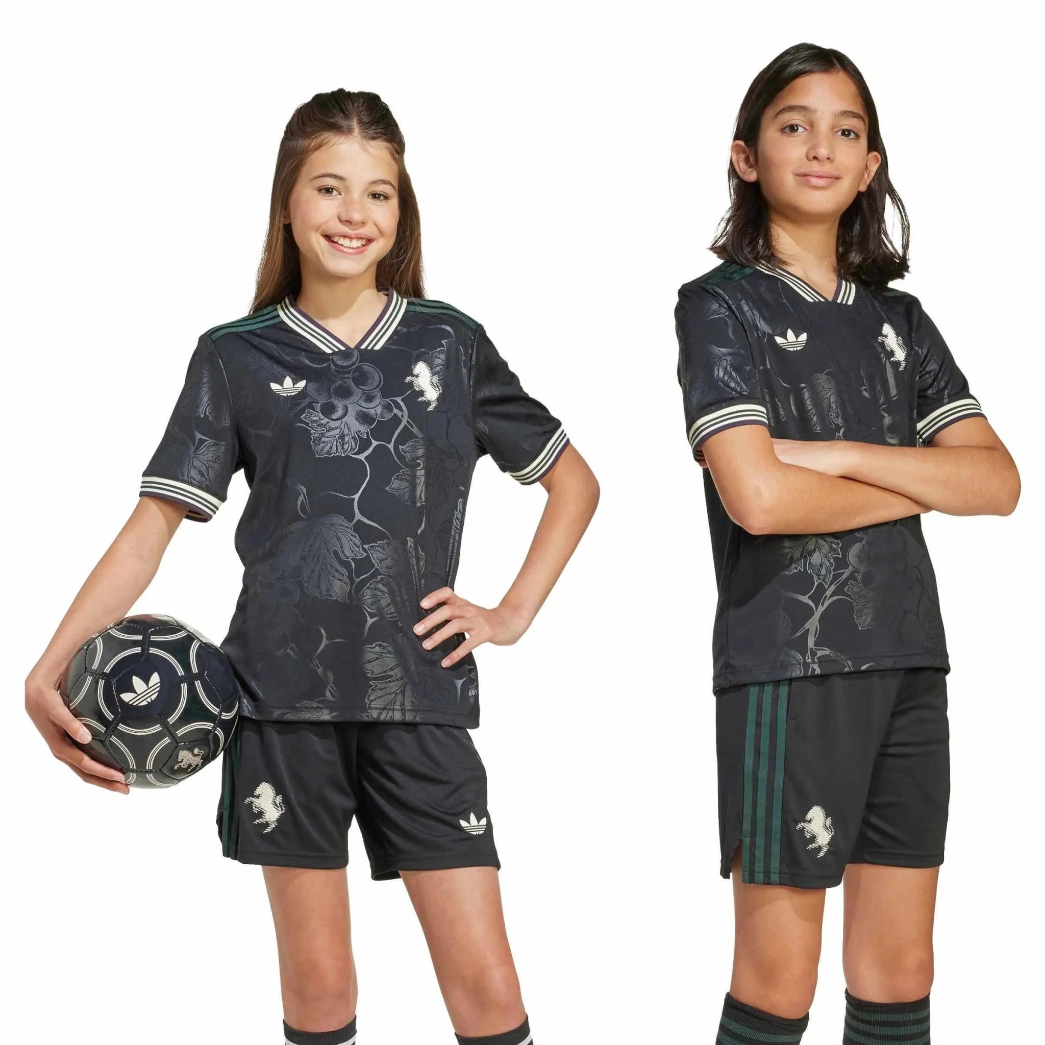 adidas 2025-26 Juventus Youth Stadium Third Soccer Jersey 7
