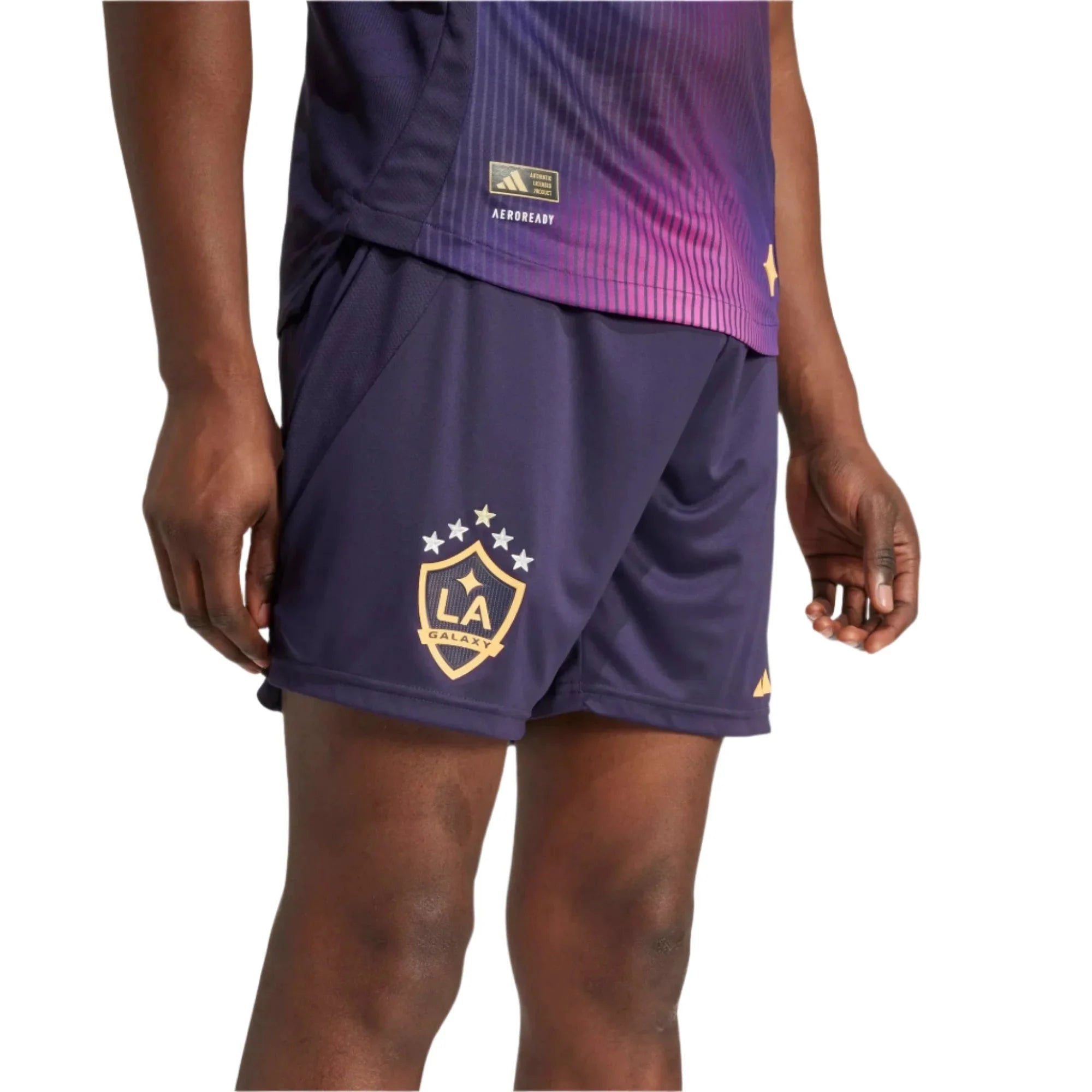 adidas 2025-26 LA Galaxy Men's Authentic Away Shorts 5