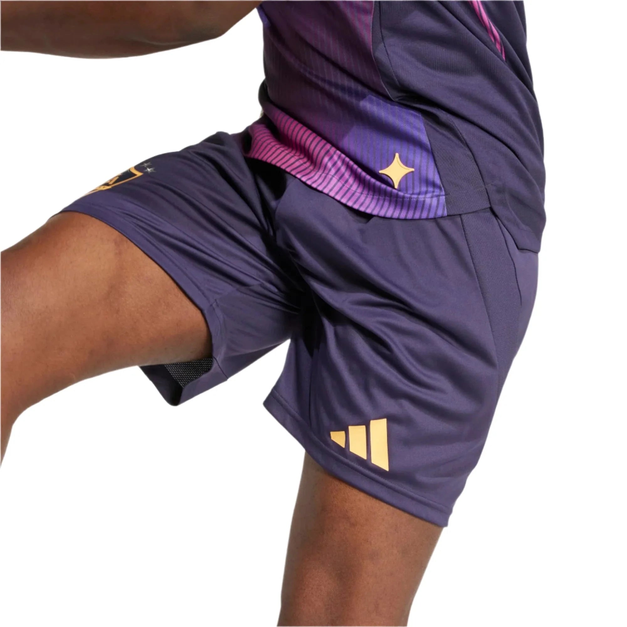 adidas 2025-26 LA Galaxy Men's Authentic Away Shorts 6