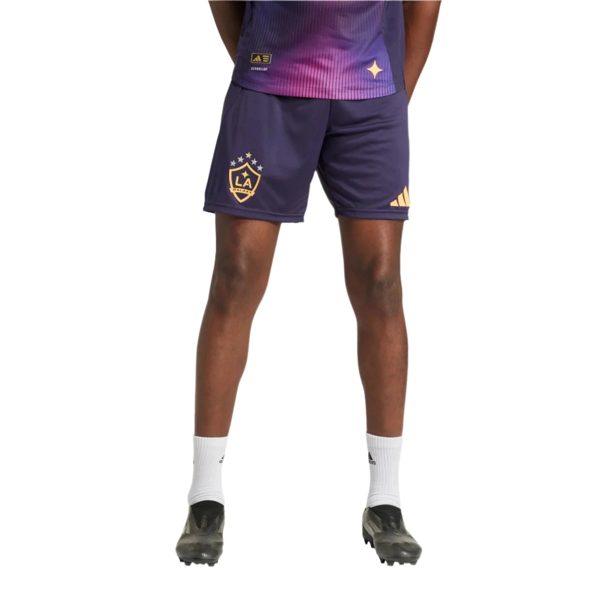 adidas 2025-26 LA Galaxy Men's Authentic Away Shorts 2