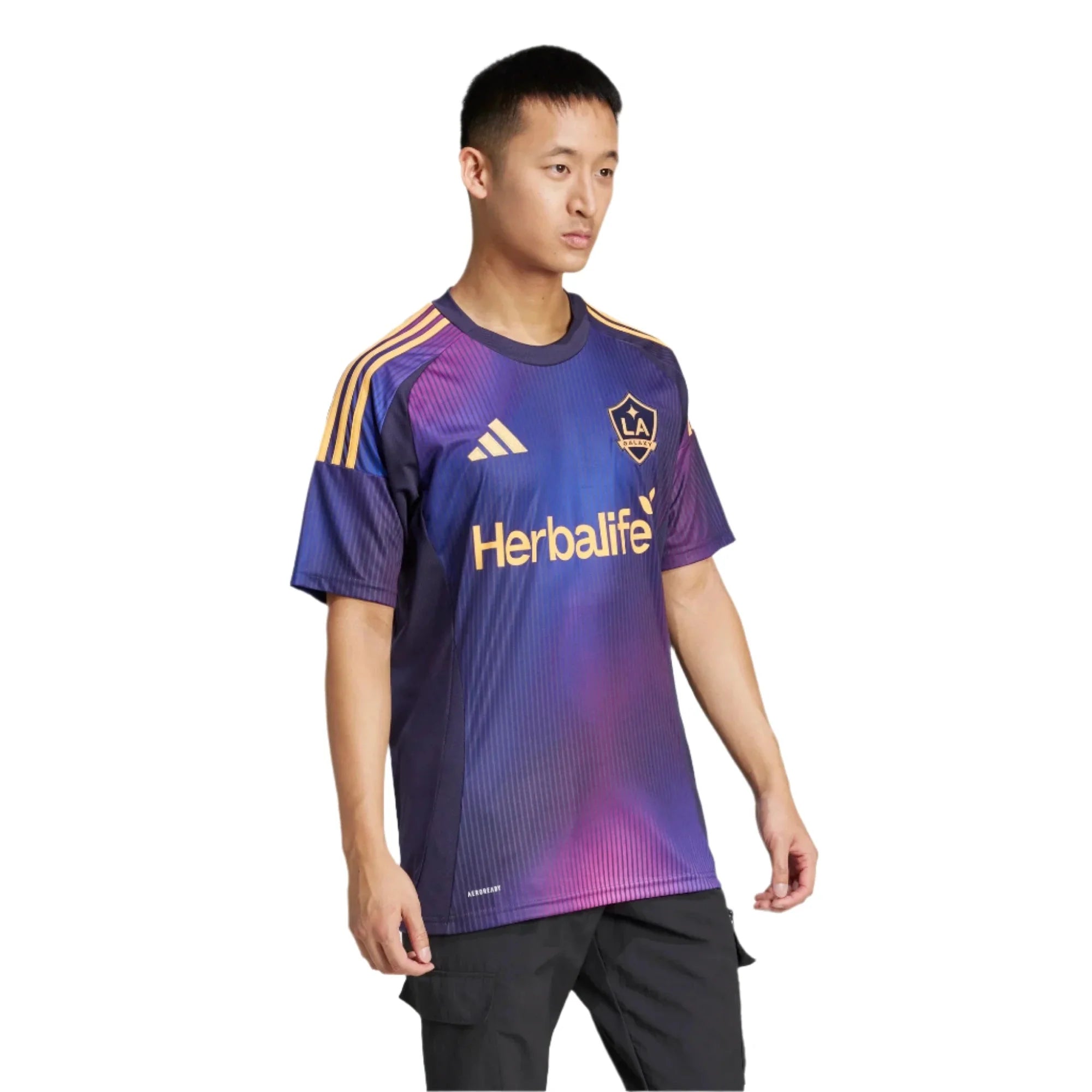 adidas 2025-26 LA Galaxy Men's Stadium Away Jersey 4