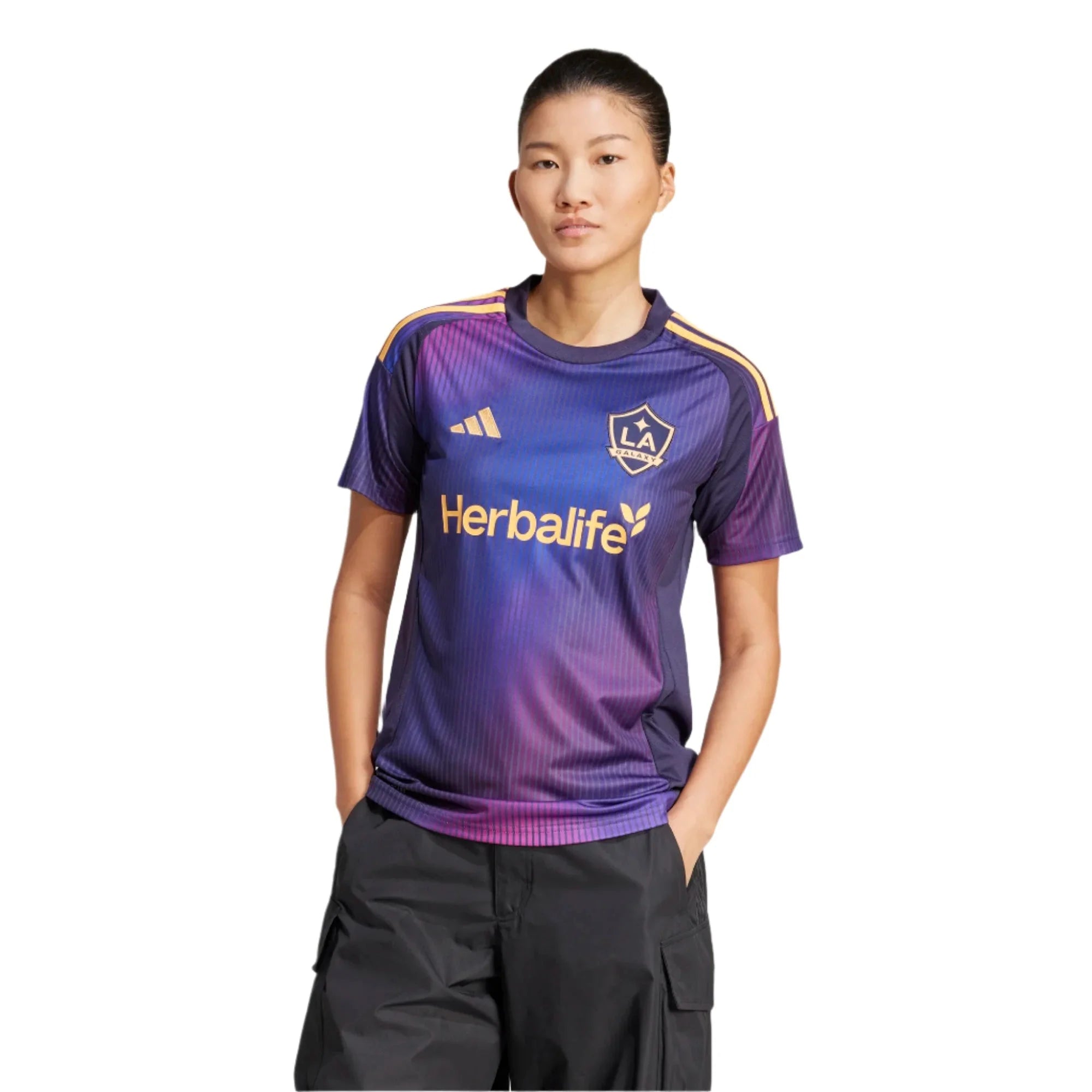 adidas 2025-26 LA Galaxy Women's Stadium Away Jersey 3