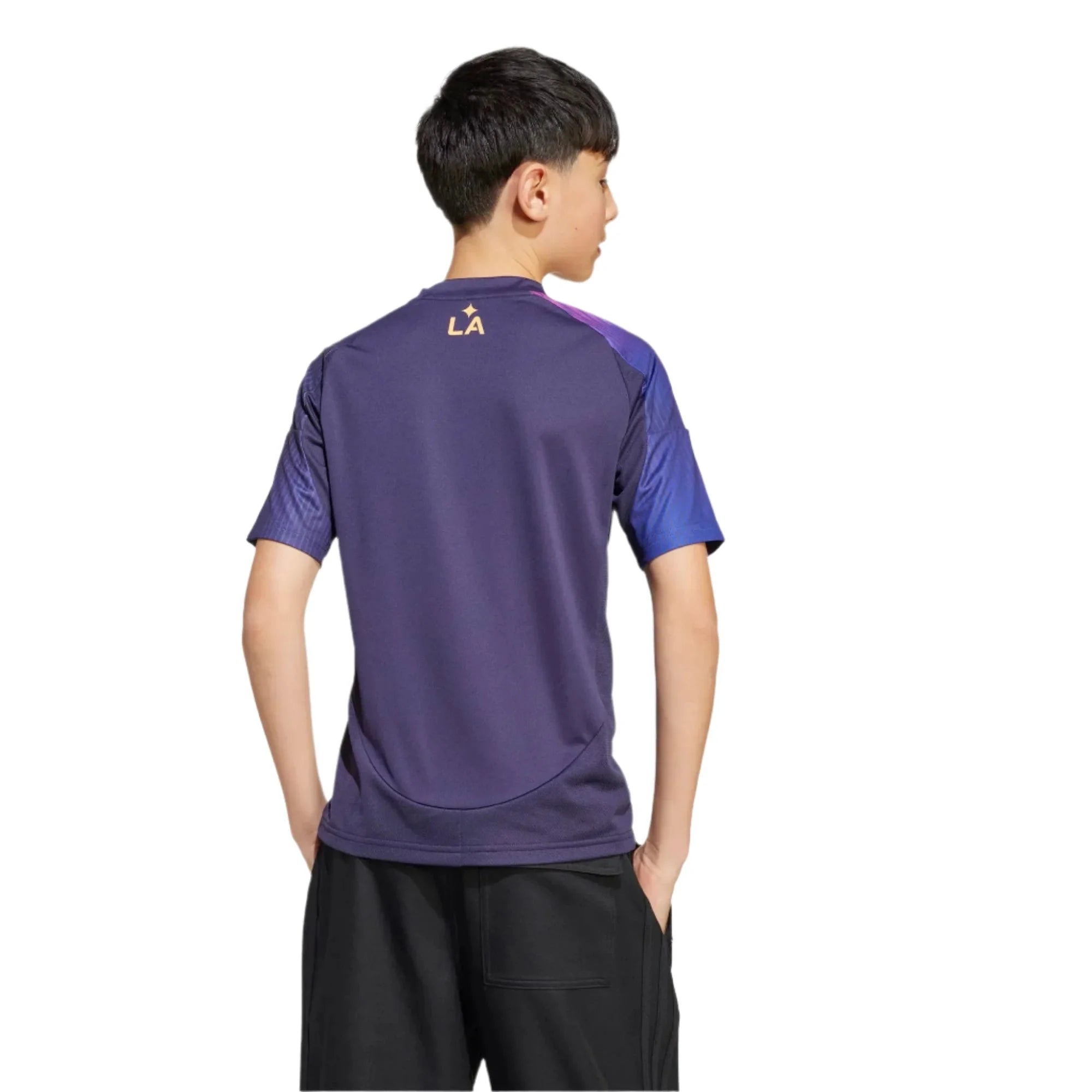 adidas 2025-26 LA Galaxy Youth Stadium Away Jersey 3