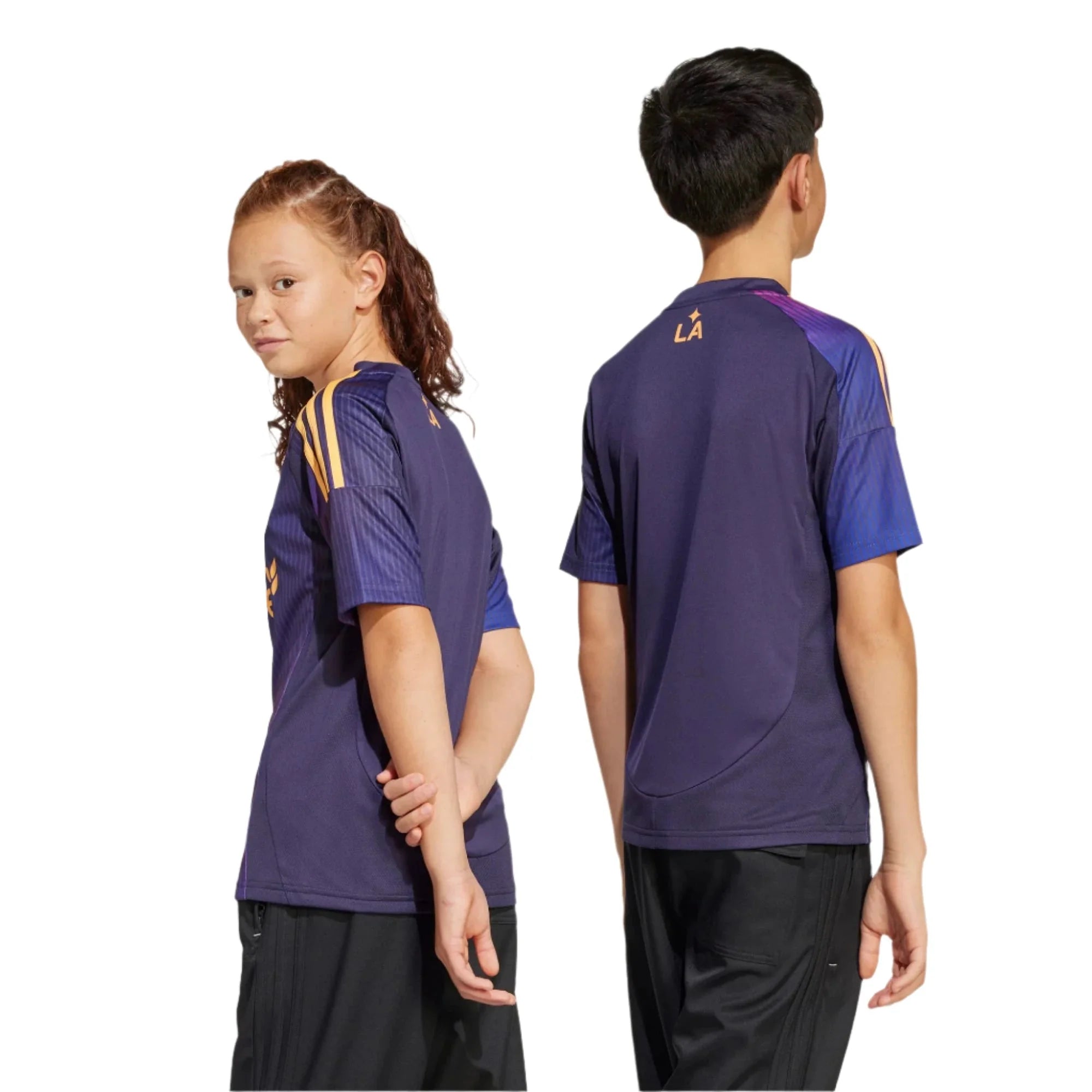 adidas 2025-26 LA Galaxy Youth Stadium Away Jersey 5