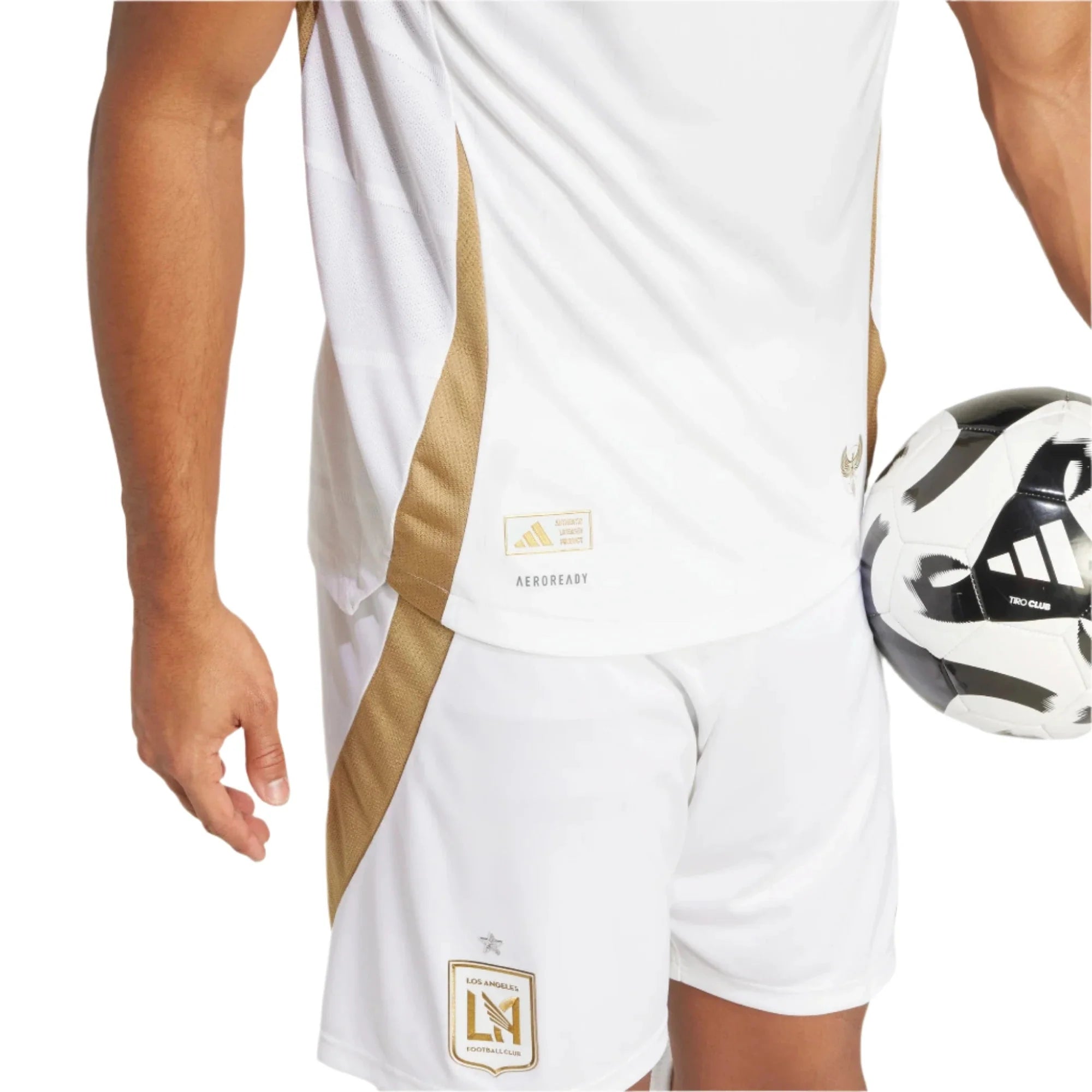 adidas 2025-26 LAFC Men's Authentic Away Jersey 7