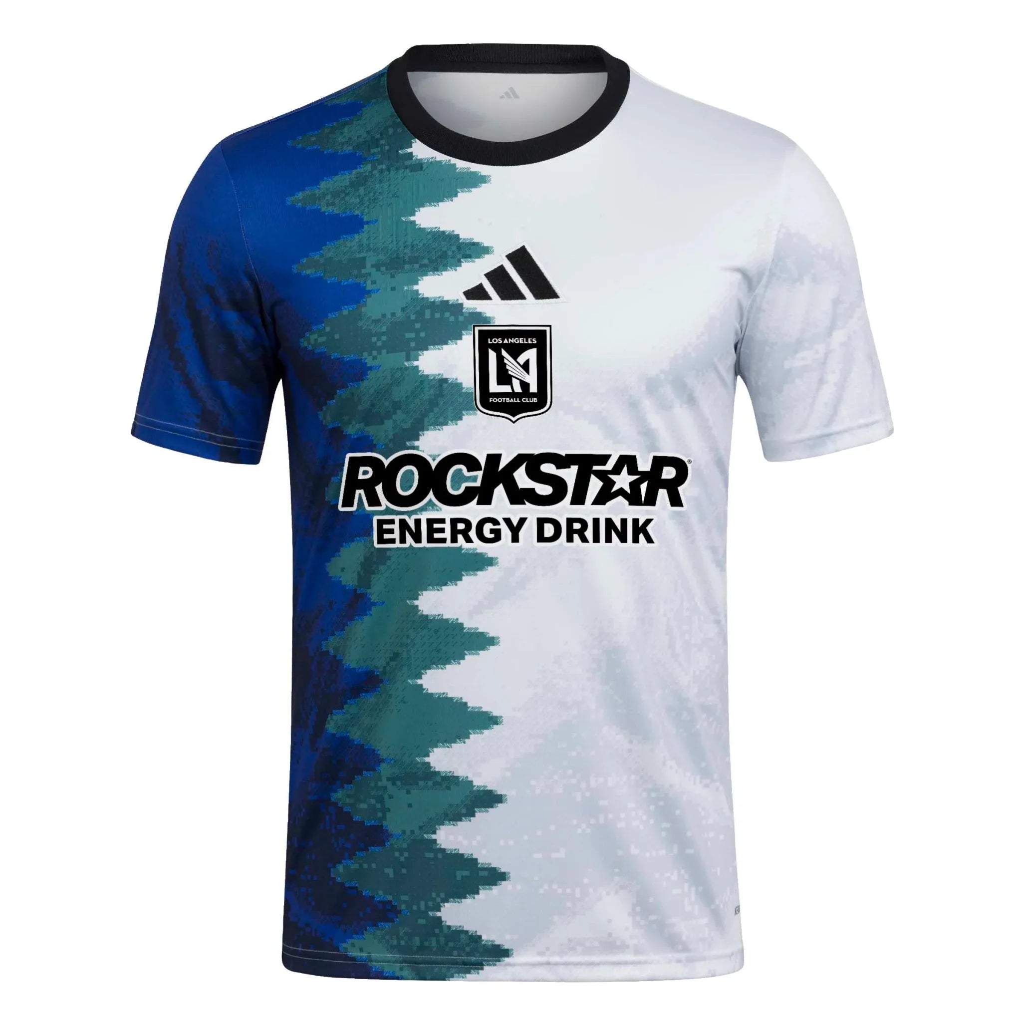 adidas 2025-26 LAFC Men's GMG Pre-Match Soccer Jersey 1