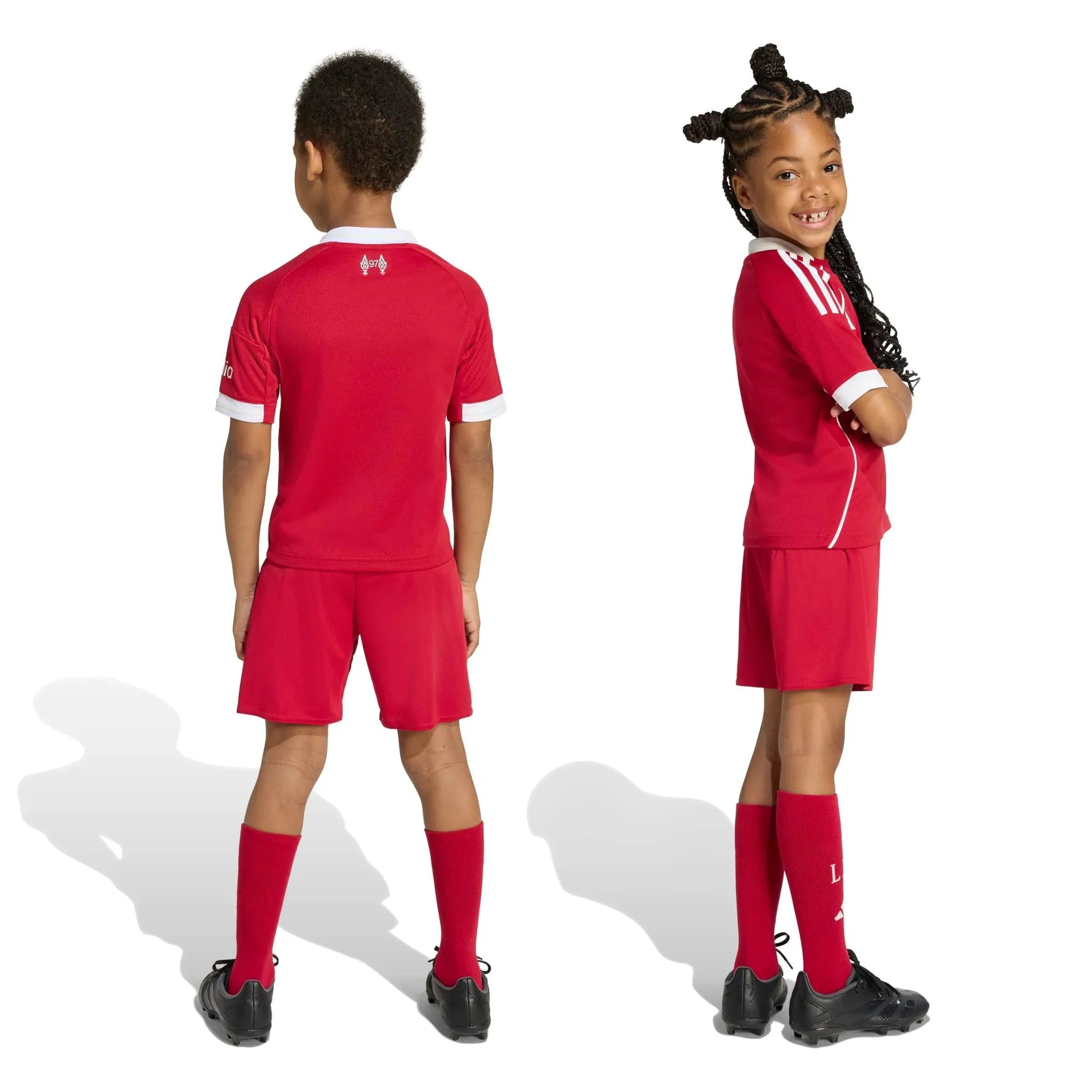 adidas 2025-26 Liverpool Kid's Home Mini Kit 11