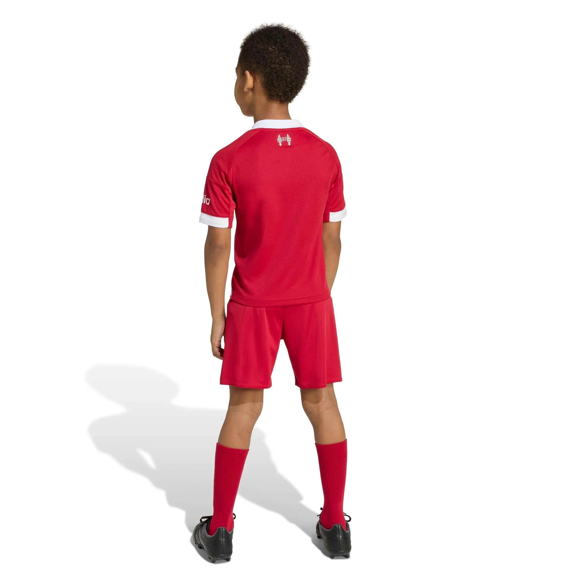 adidas 2025-26 Liverpool Kid's Home Mini Kit 9