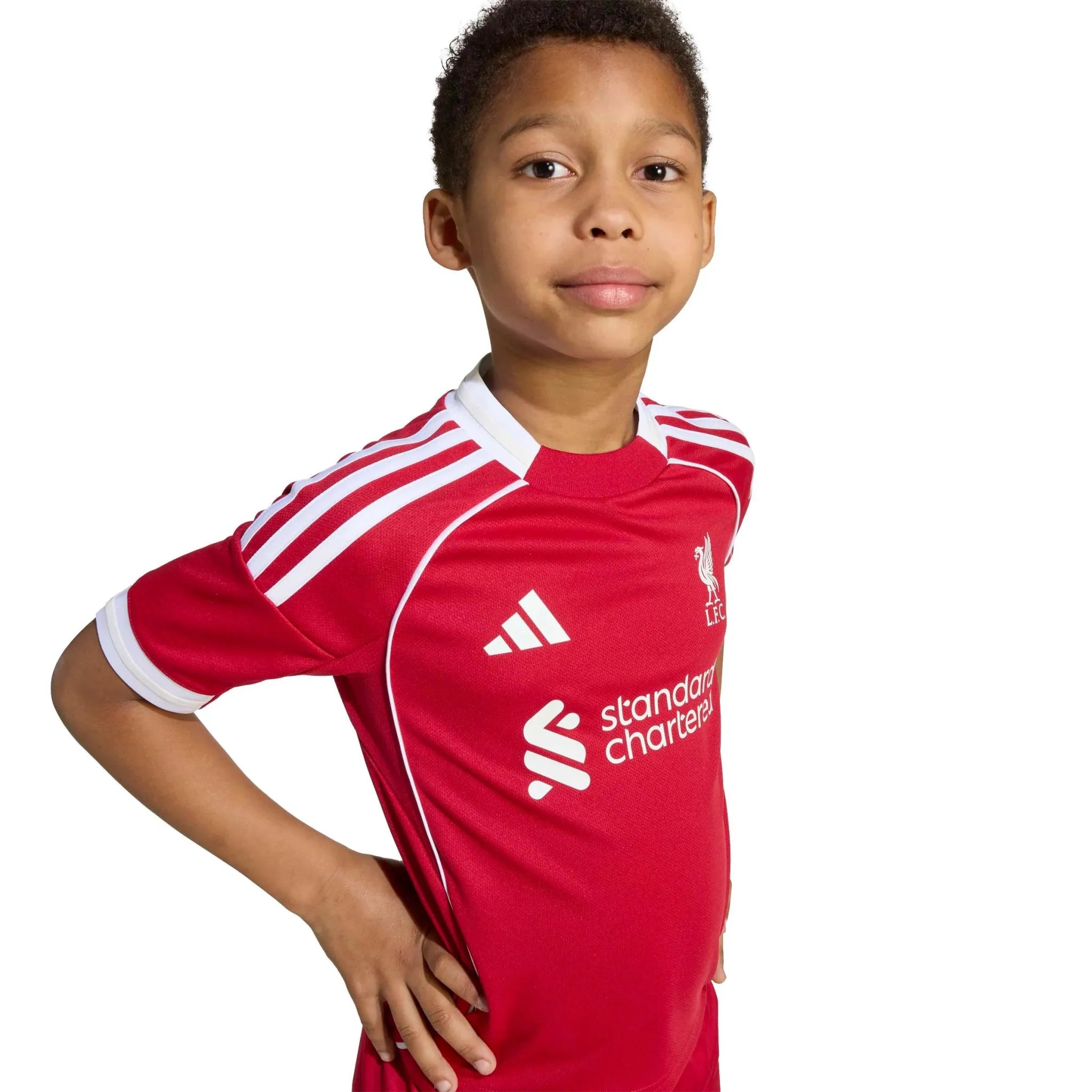 adidas 2025-26 Liverpool Kid's Home Mini Kit 6
