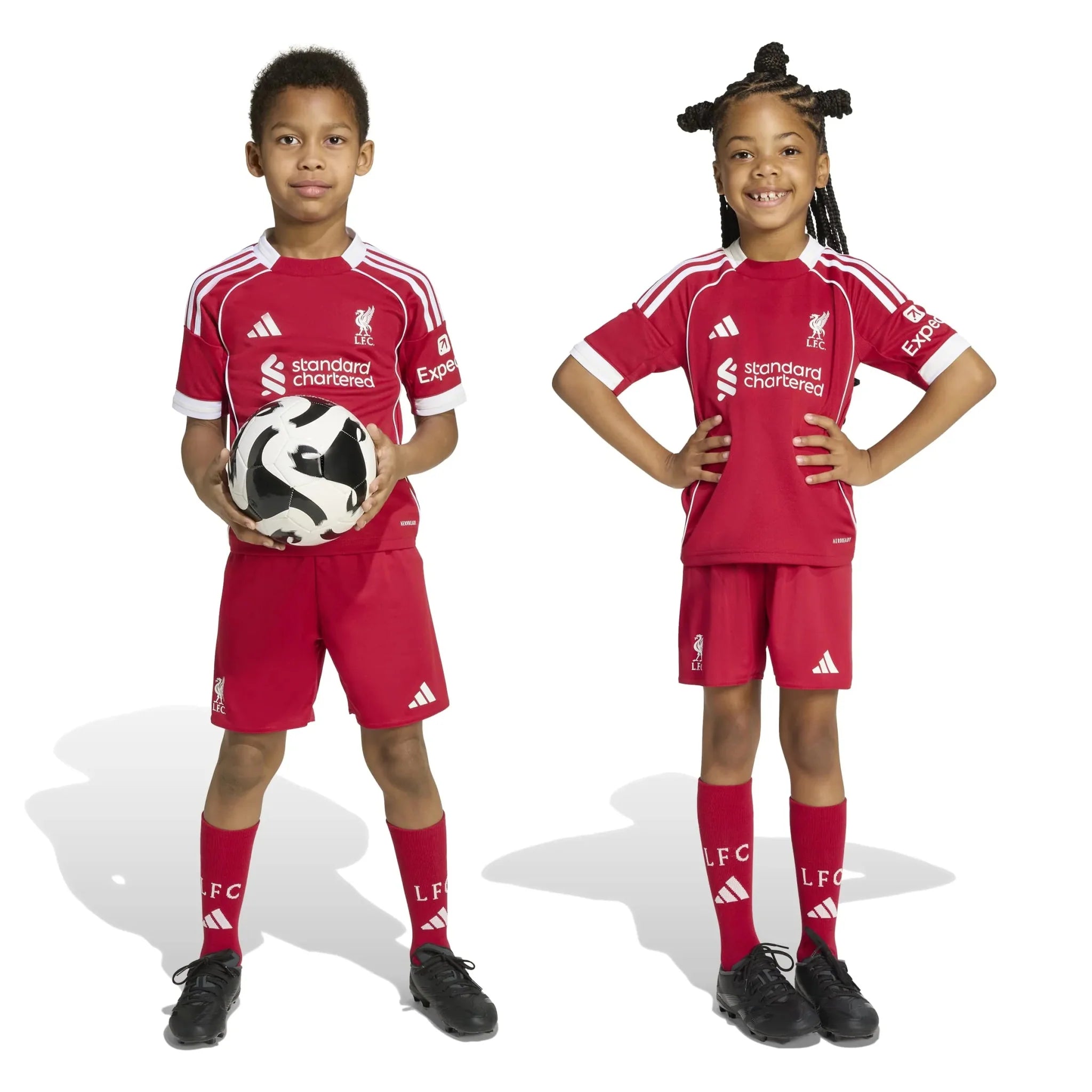 adidas 2025-26 Liverpool Kid's Home Mini Kit 10