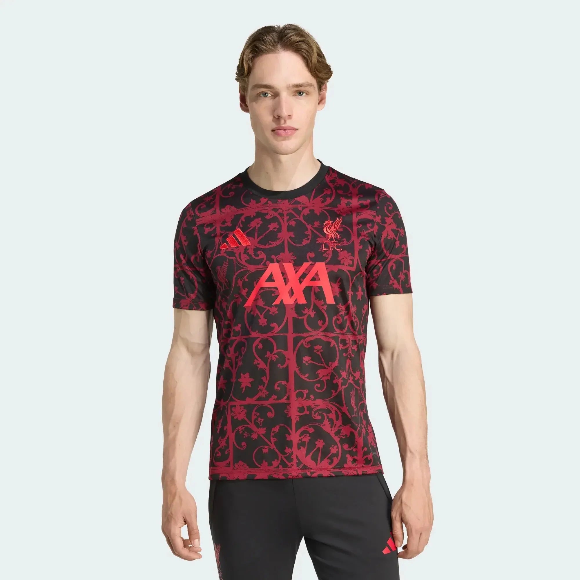 adidas 2025-26 Liverpool Men's Pre-Match Soccer Jersey 3
