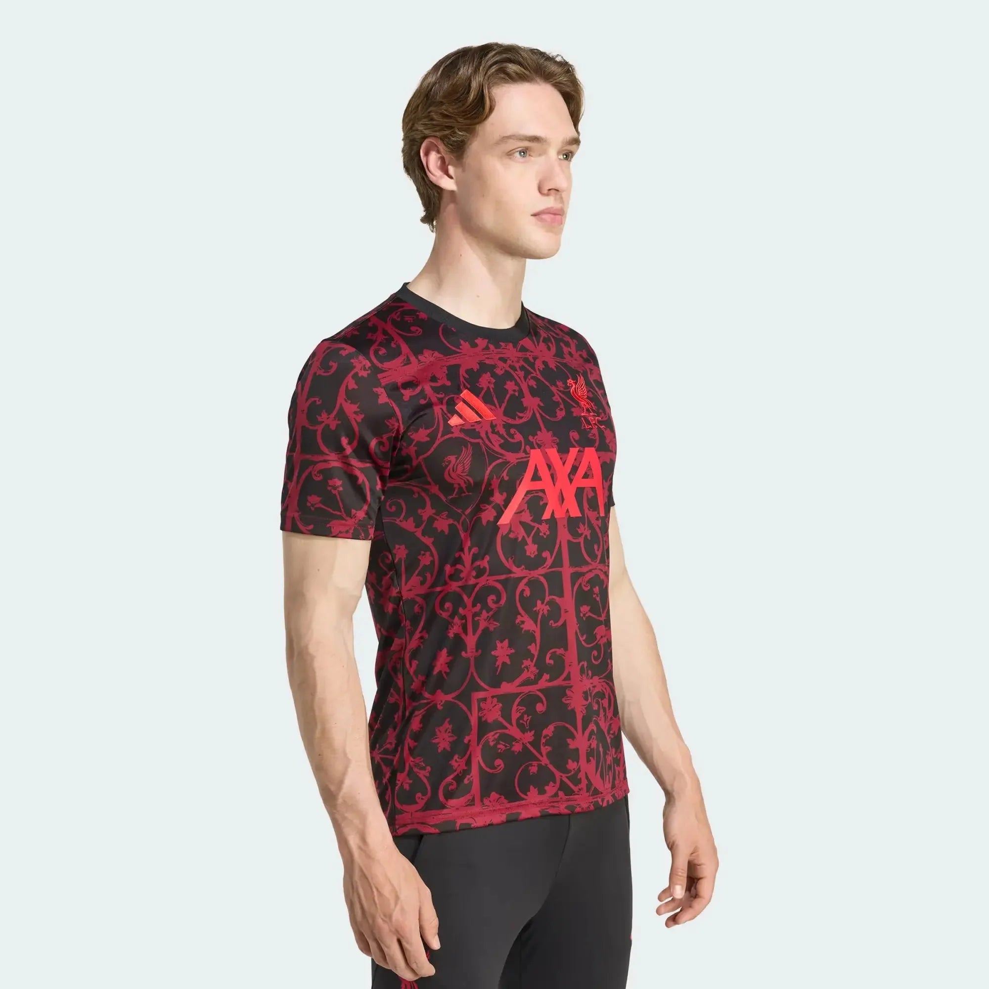 adidas 2025-26 Liverpool Men's Pre-Match Soccer Jersey 4