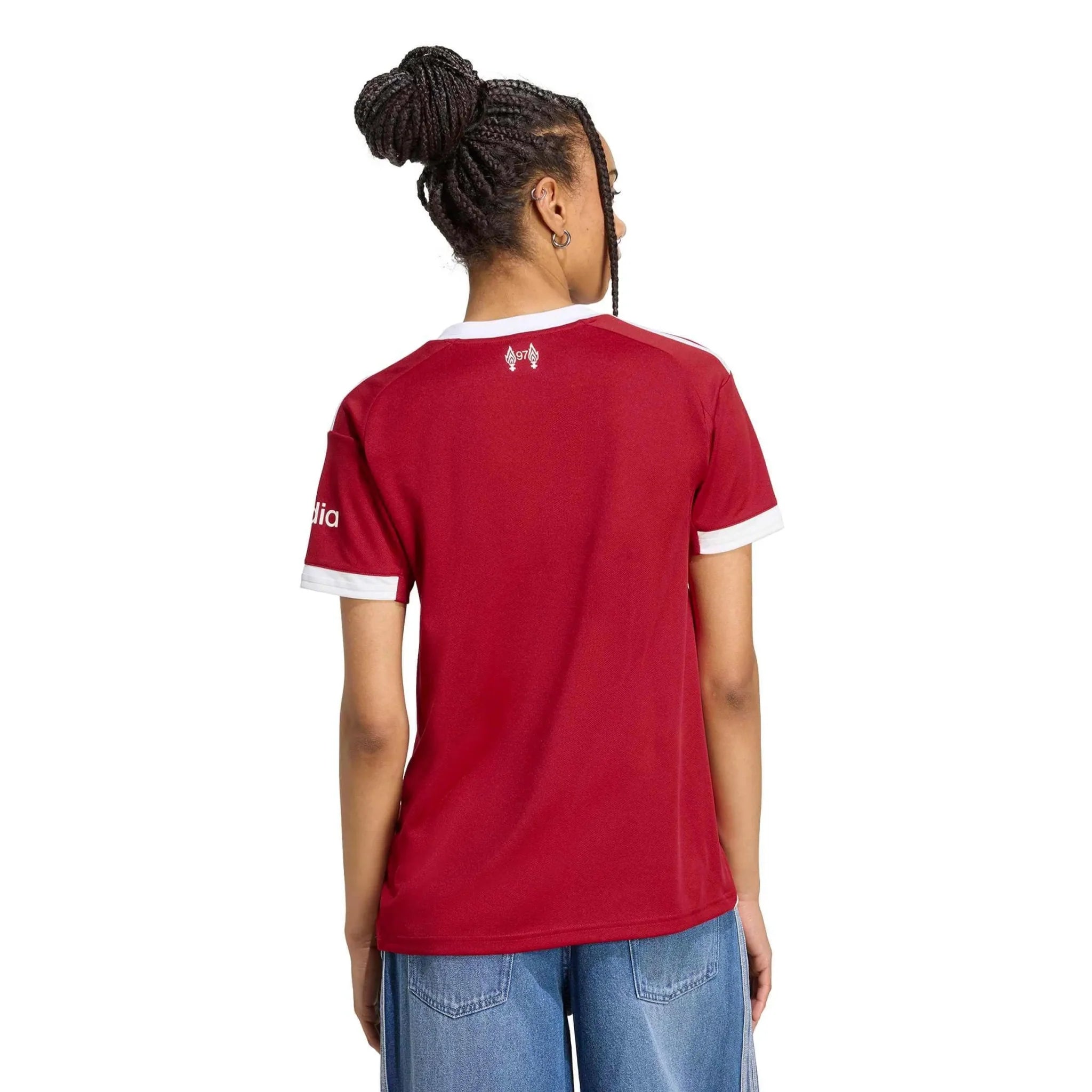 adidas 2025-26 Liverpool Women's Stadium Home Soccer Jersey 4