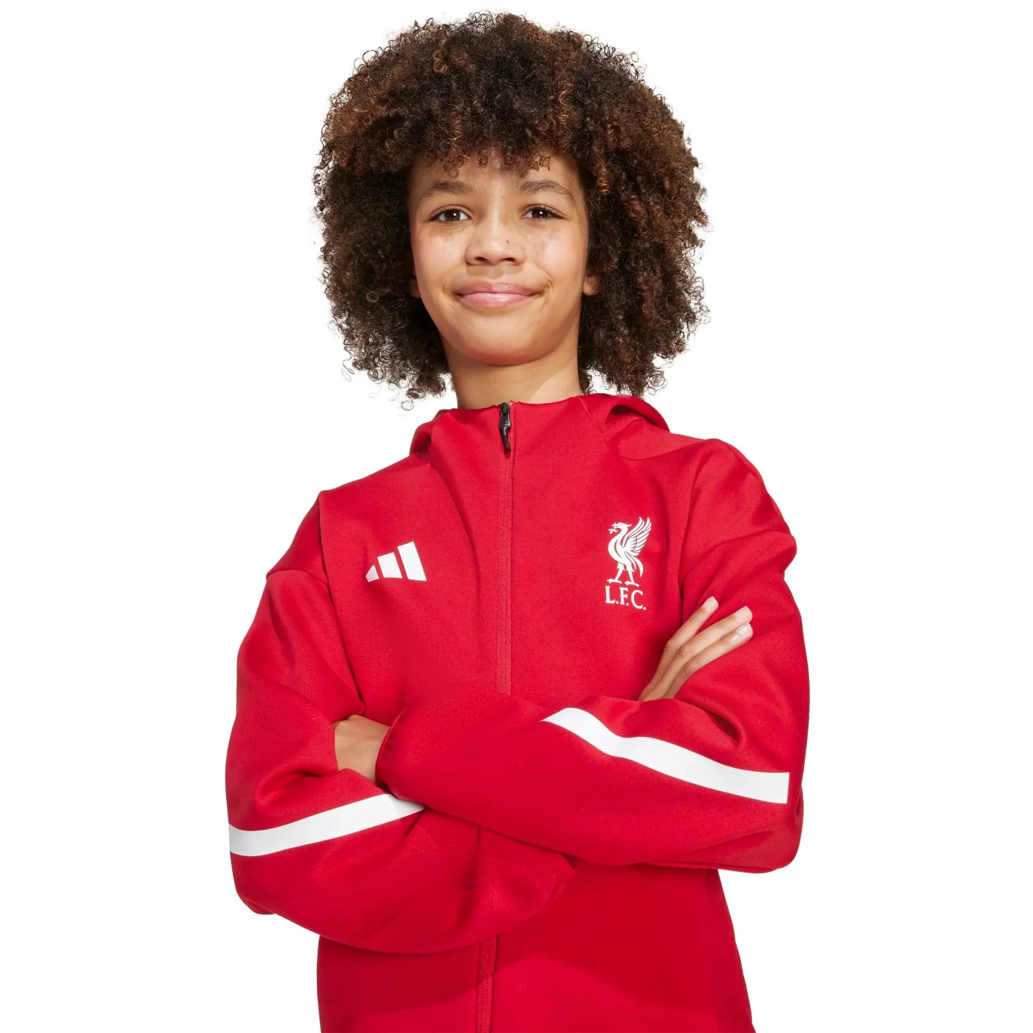 adidas 2025-26 Liverpool Youth Anthem Jacket 2