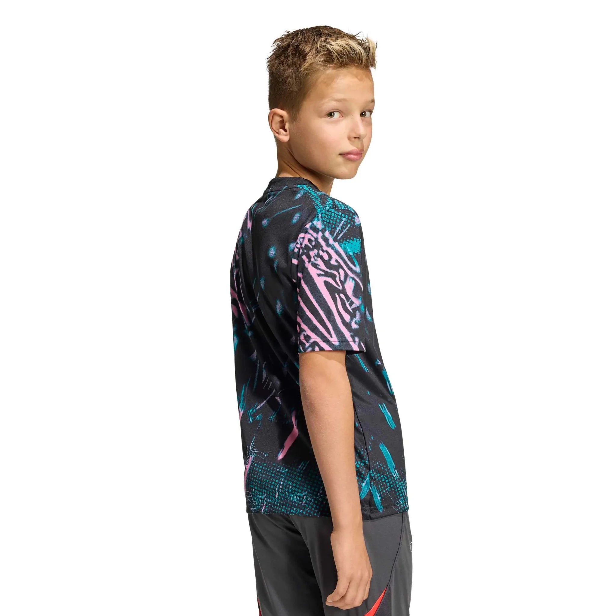 adidas 2025-26 Liverpool Youth Pre-Match Soccer Jersey 5