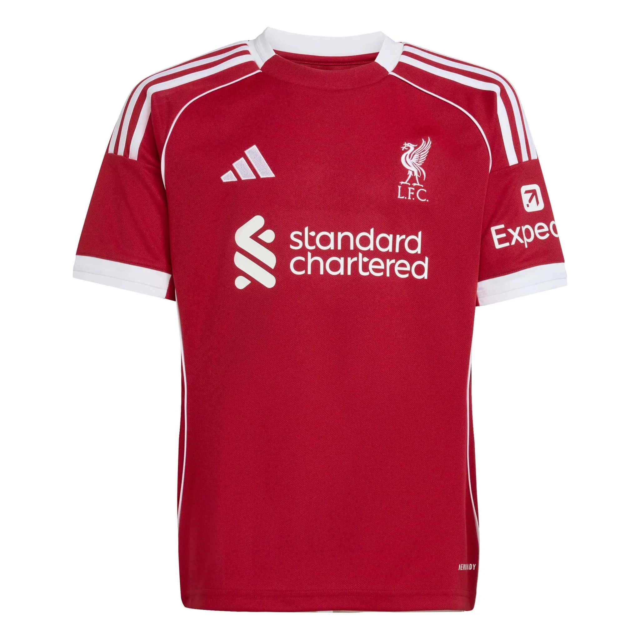 adidas 2025-26 Liverpool Youth Stadium Home Soccer Jersey 1