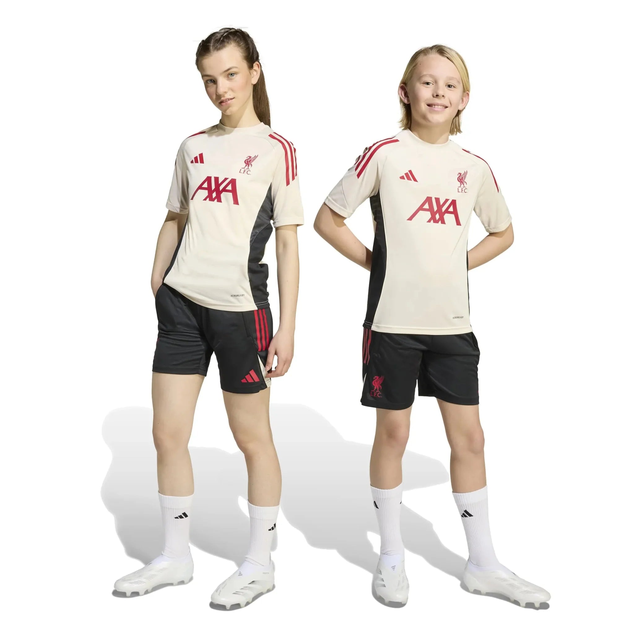 adidas 2025-26 Liverpool Youth Training Soccer Jersey 7