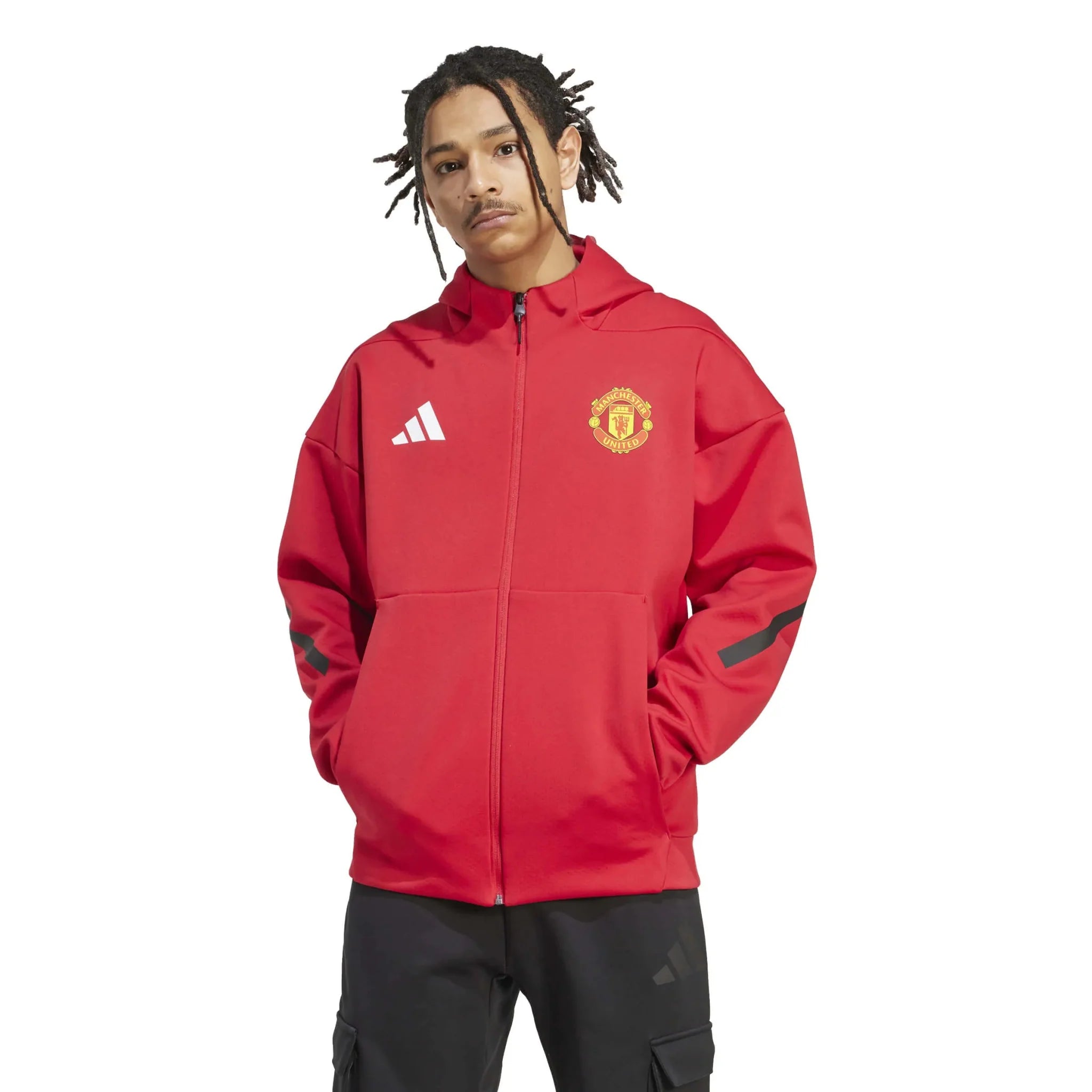 adidas 2025-26 Manchester United Men's Anthem Jacket 2