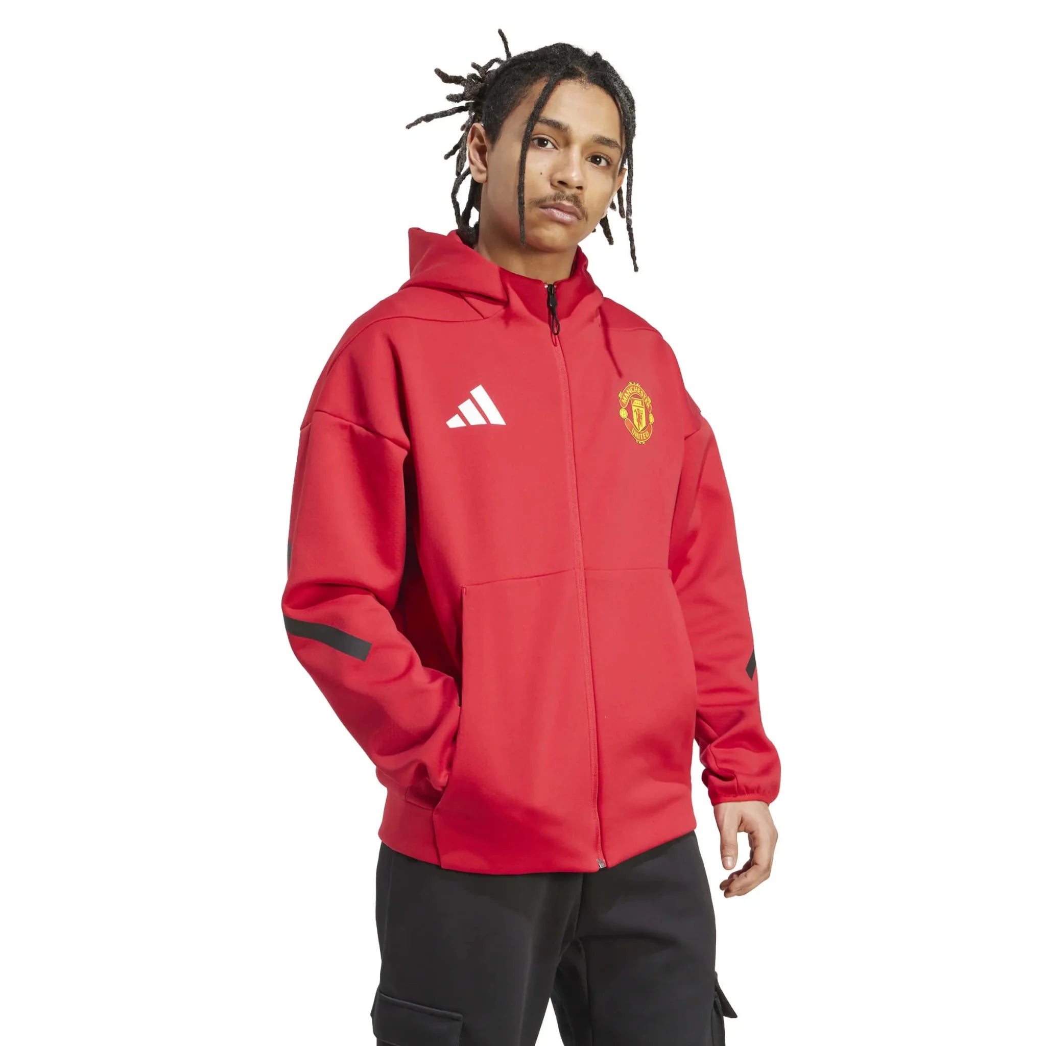 adidas 2025-26 Manchester United Men's Anthem Jacket 3