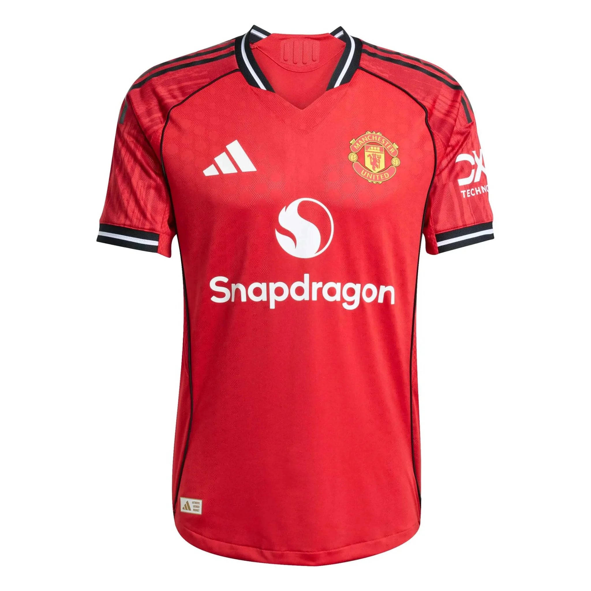 adidas 2025-26 Manchester United Men's Authentic Home Soccer Jersey 1
