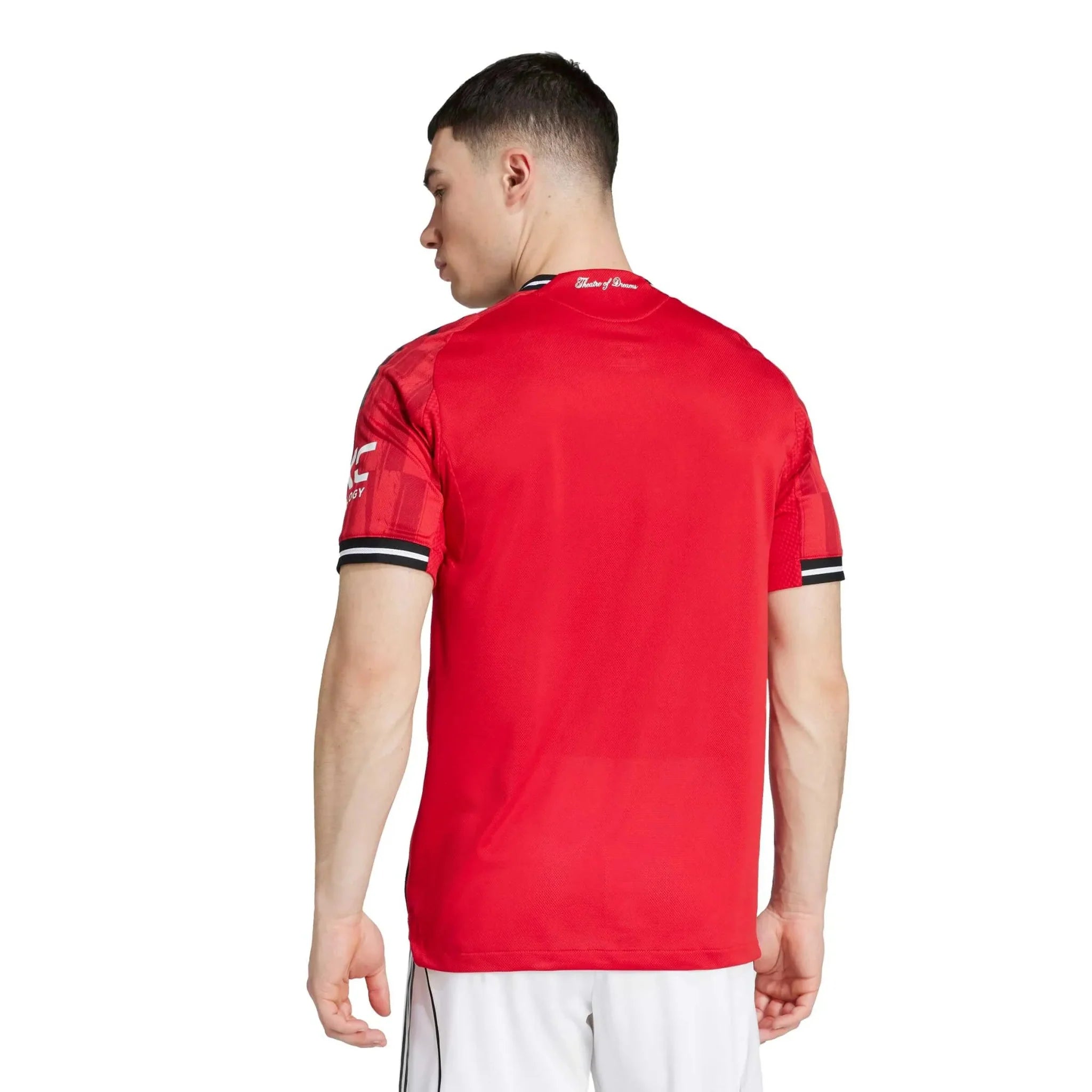 adidas 2025-26 Manchester United Men's Authentic Home Soccer Jersey 4