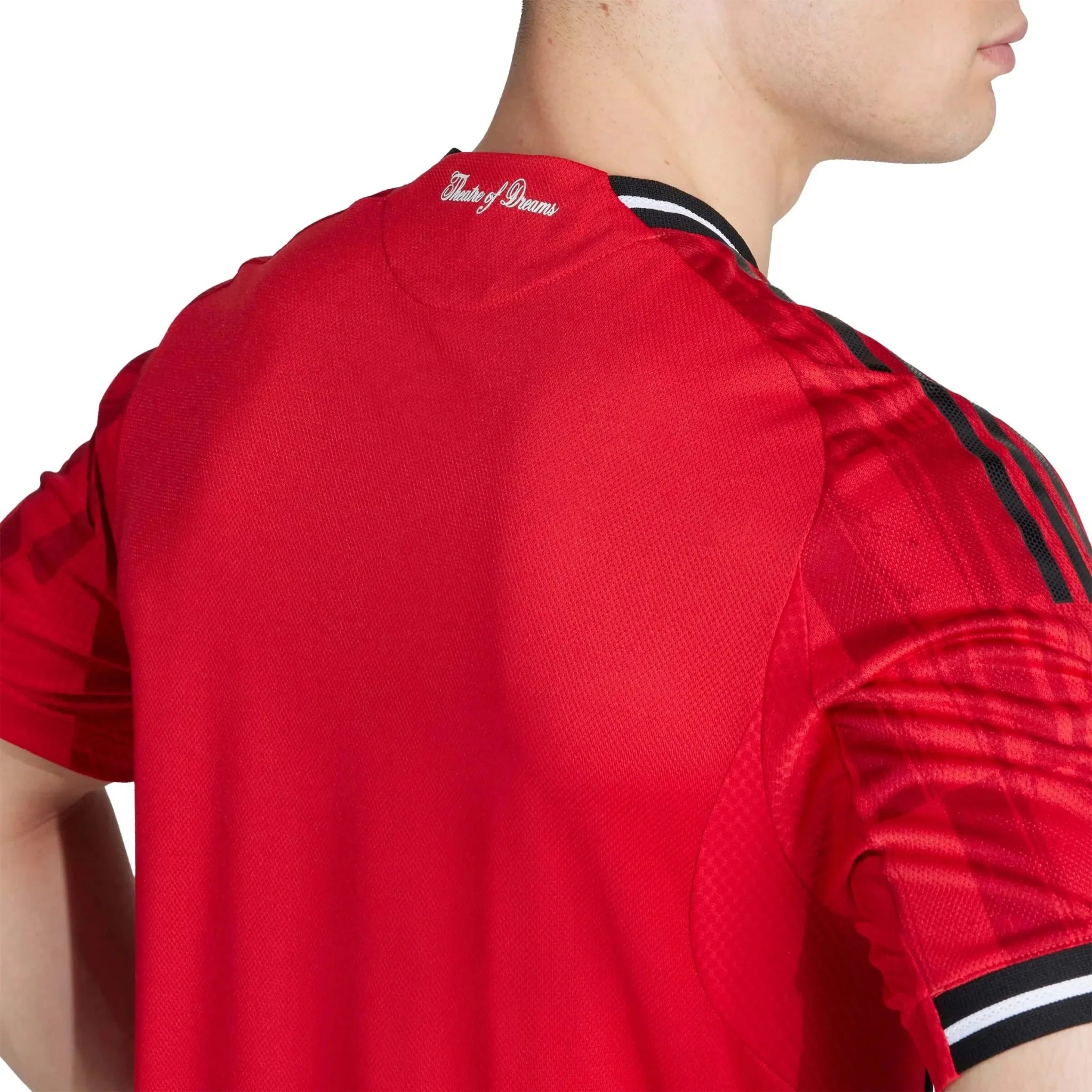 adidas 2025-26 Manchester United Men's Authentic Home Soccer Jersey 6