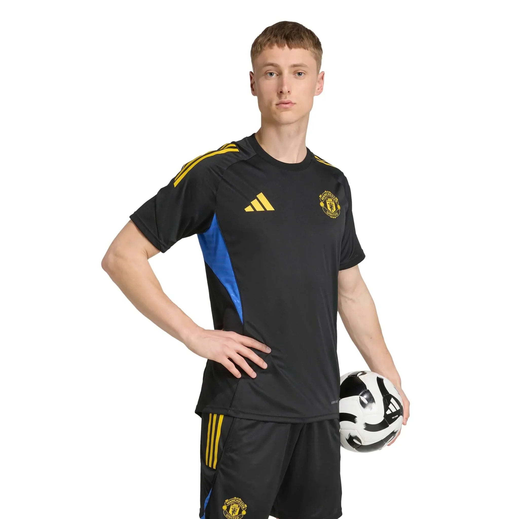 adidas 2025-26 Manchester United Men's EU Training Soccer Jersey 4