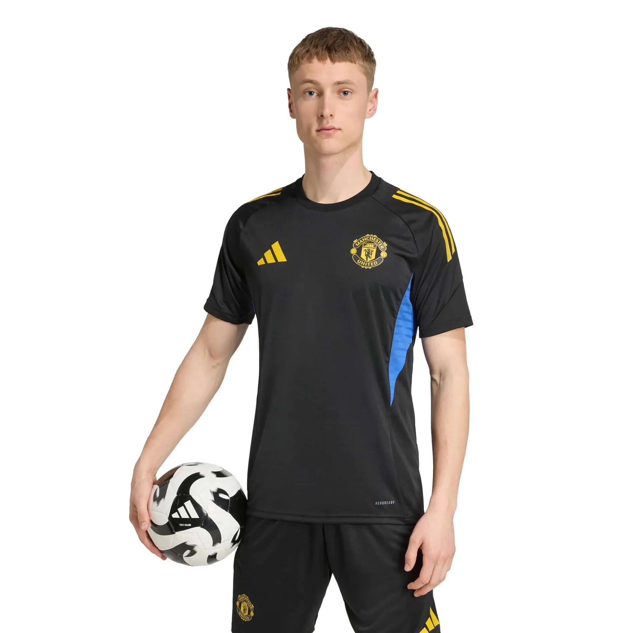 adidas 2025-26 Manchester United Men's EU Training Soccer Jersey 3